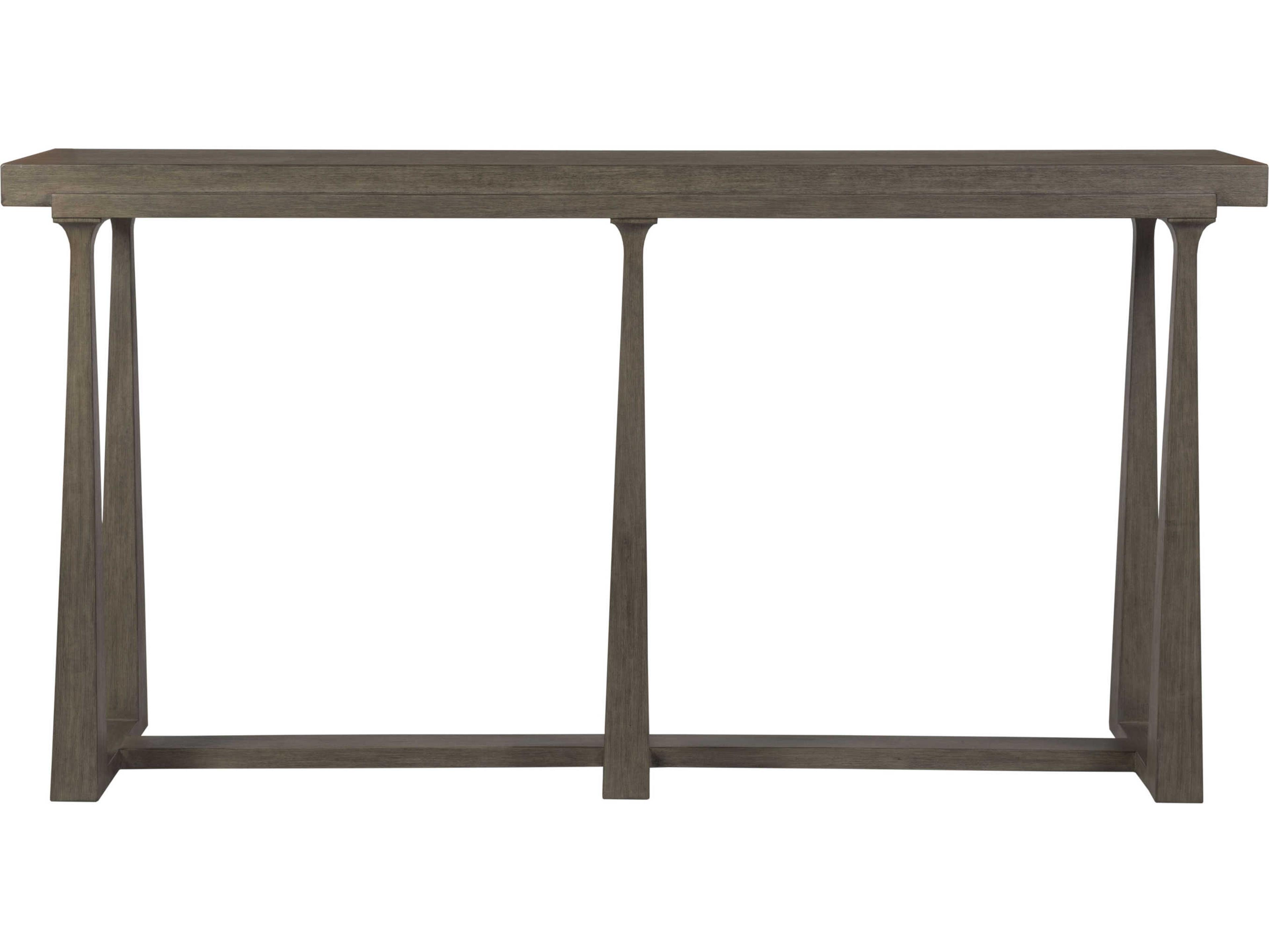 Artistica Cohesion Program Grantland Rectangular Wood Grigio Console Table