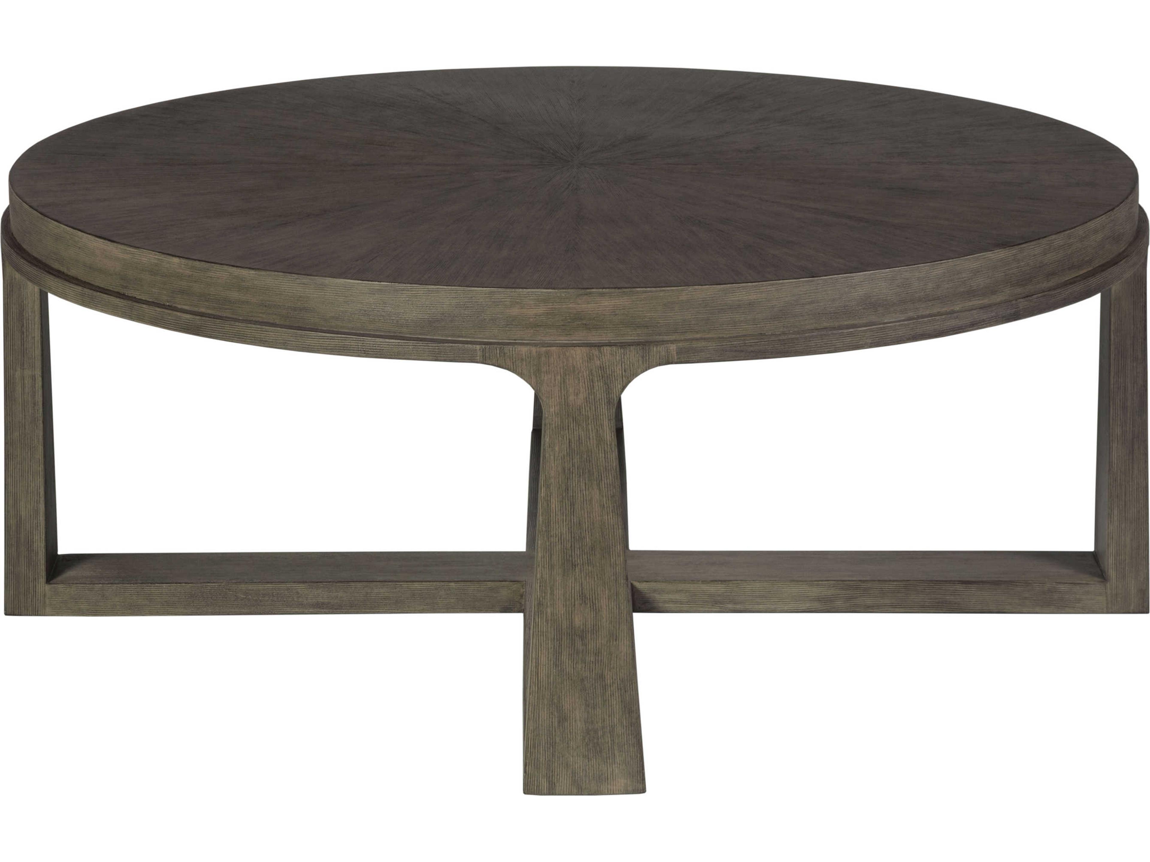 Artistica Cohesion Program Rousseau Round Wood Grigio Cocktail Table