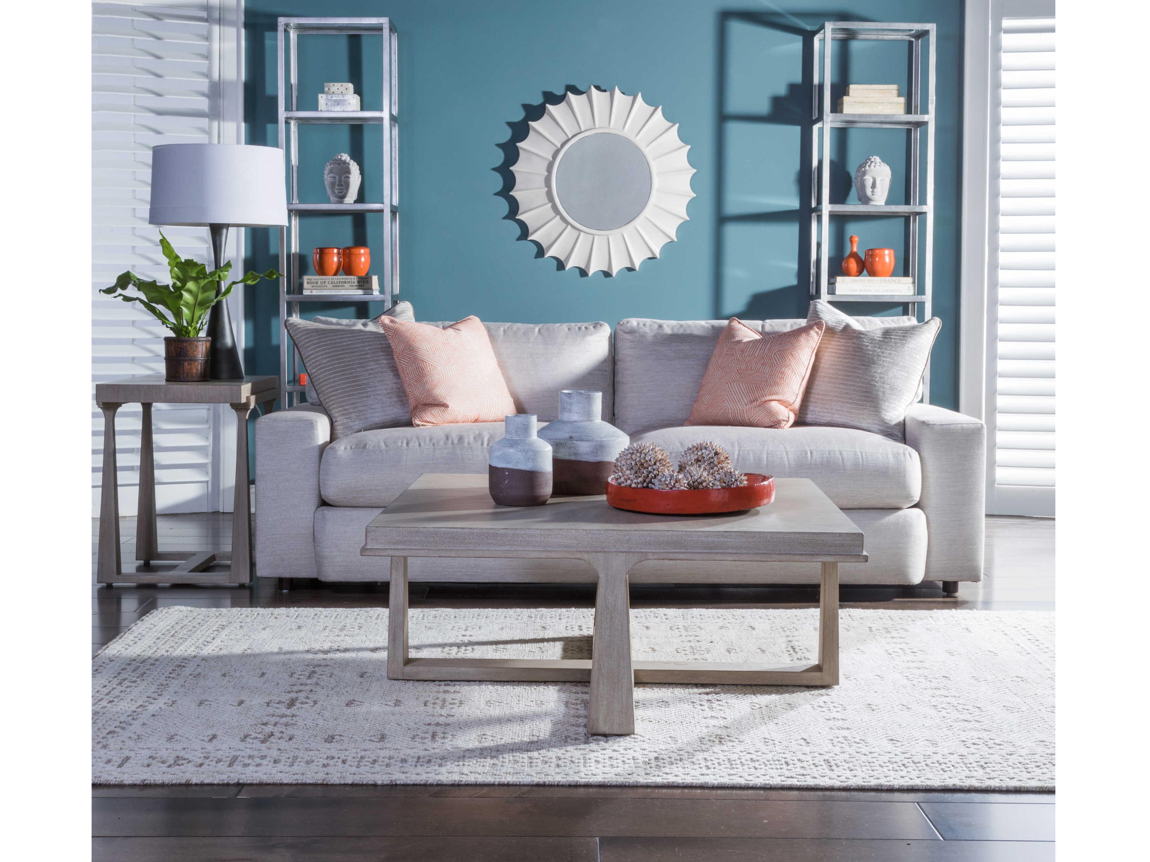 Artistica Cohesion Program Rousseau Square Wood Bianco Cocktail Table