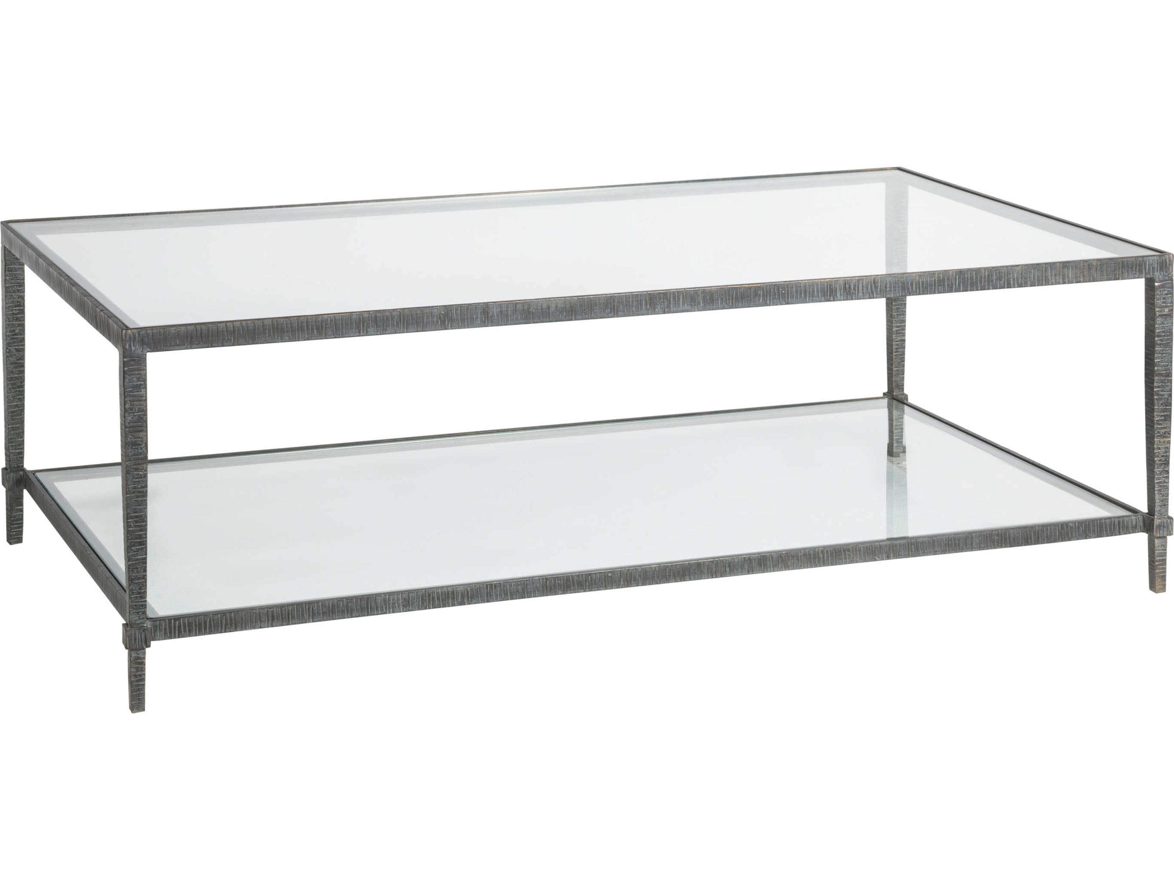Metal Designs Claret Rectangular Glass Cocktail Table