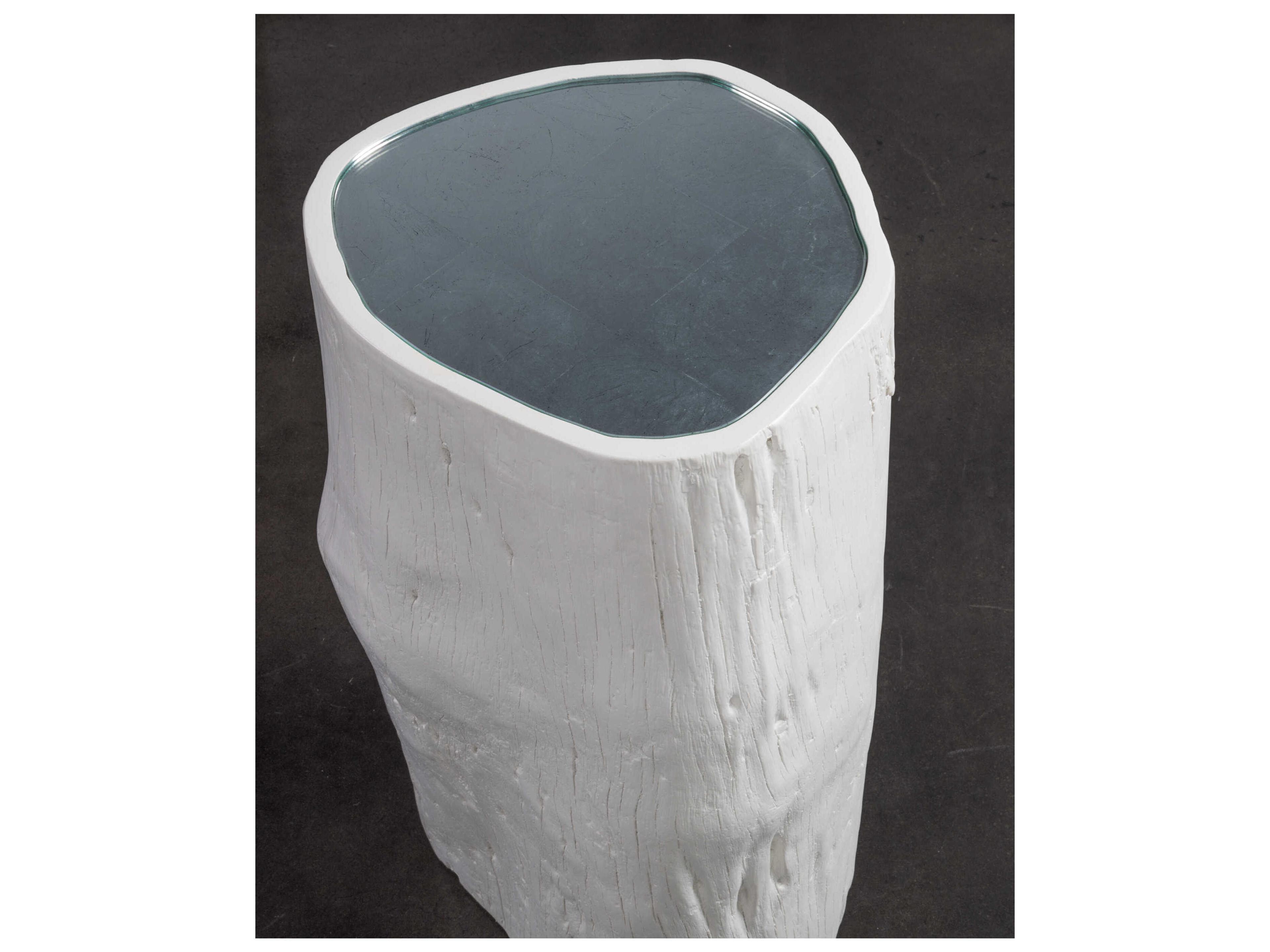 Artistica Signature Designs Glass Capitola End Table