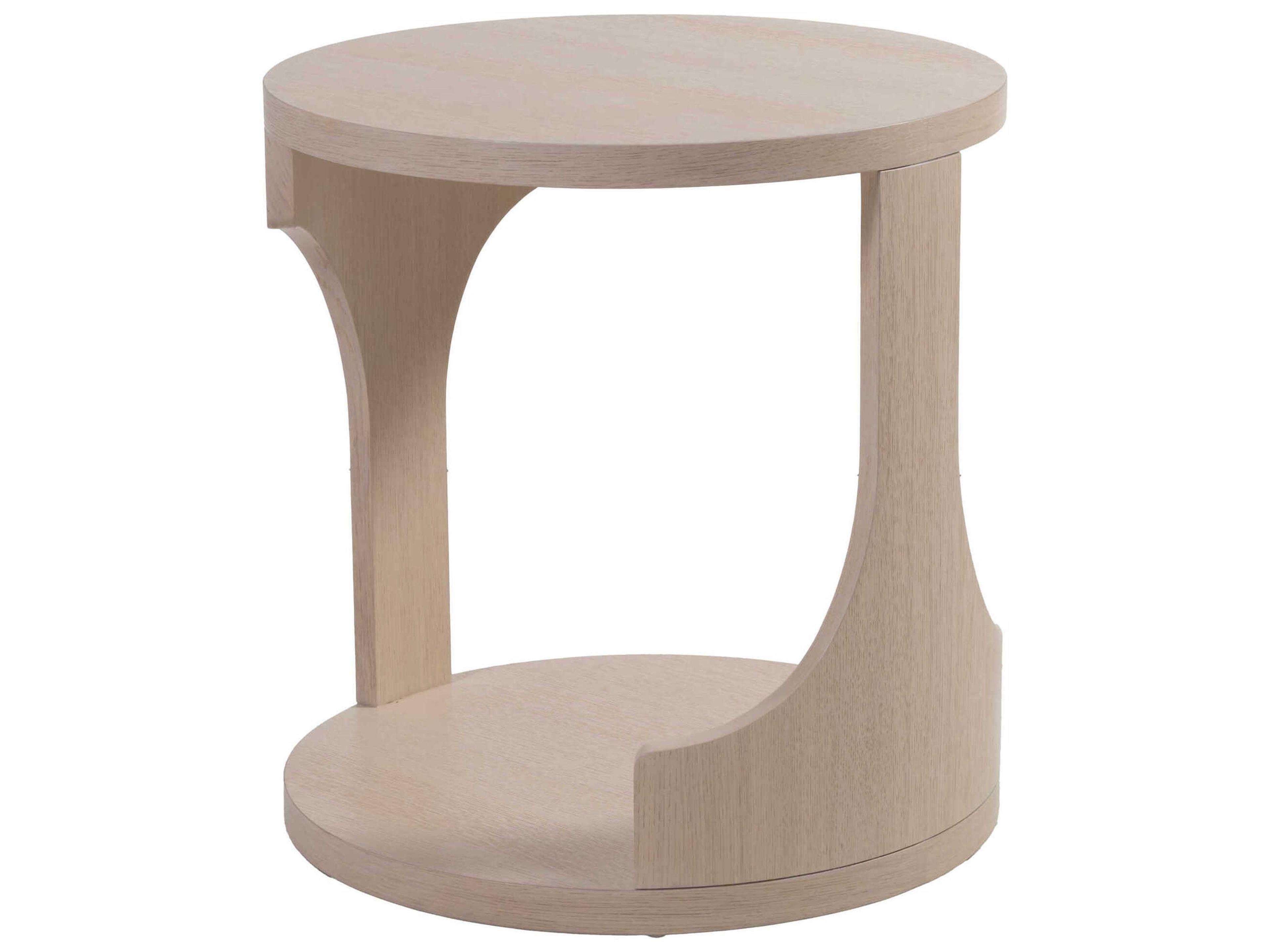Signature Designs Round Wood St Ives End Table