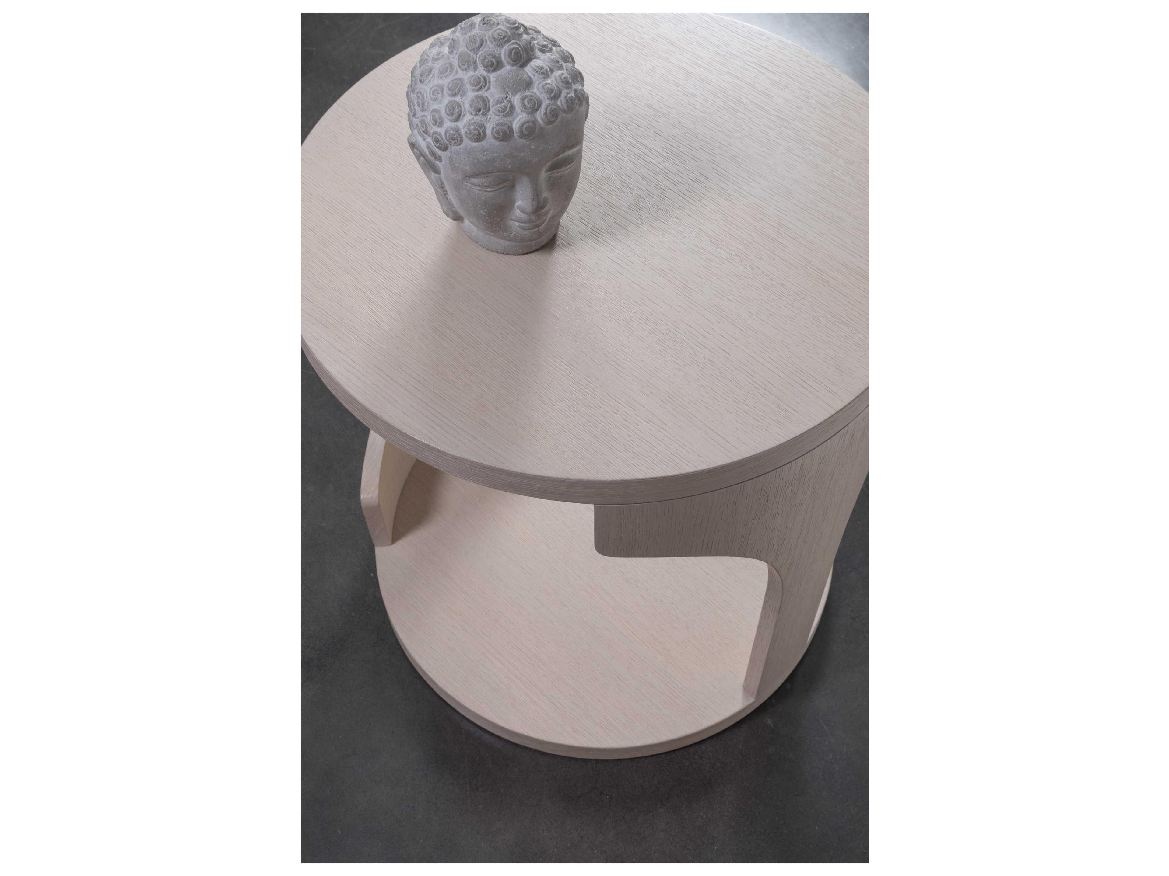 Artistica Signature Designs Round Wood St Ives End Table