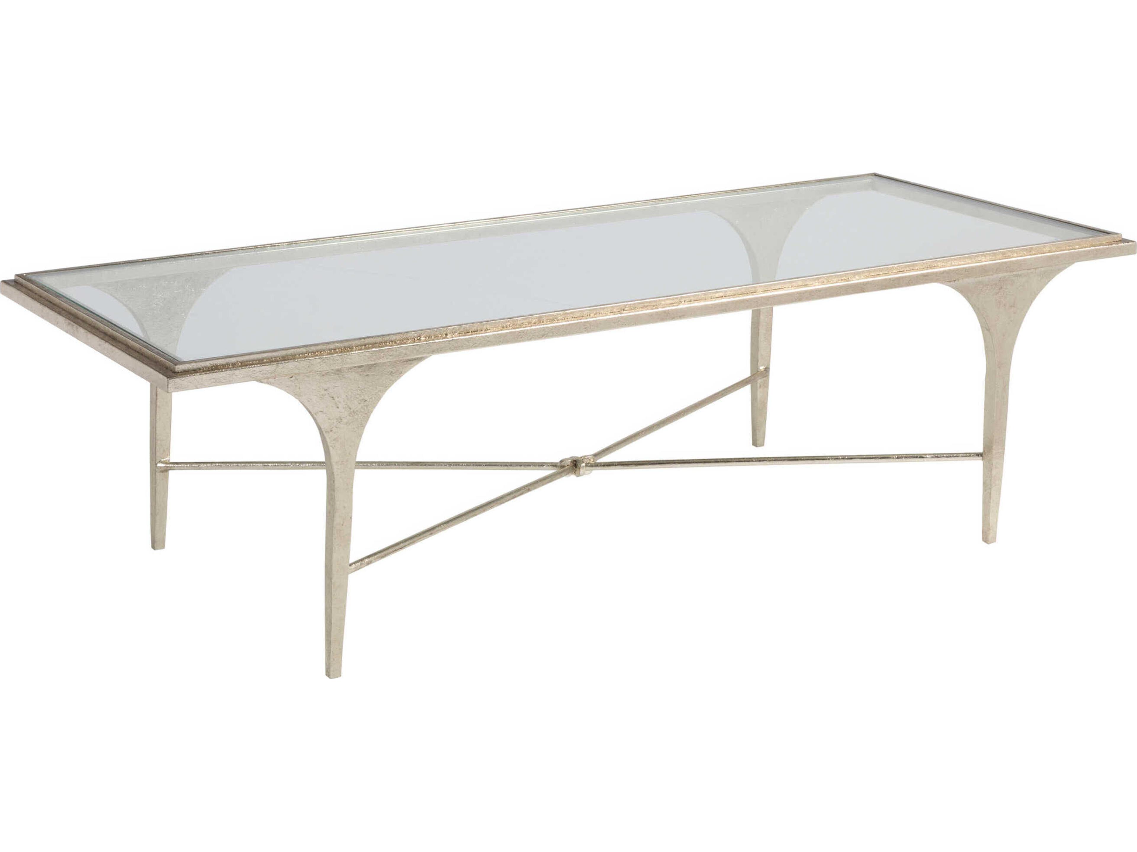 Signature Designs Rectangular Glass Porto Coffee Table