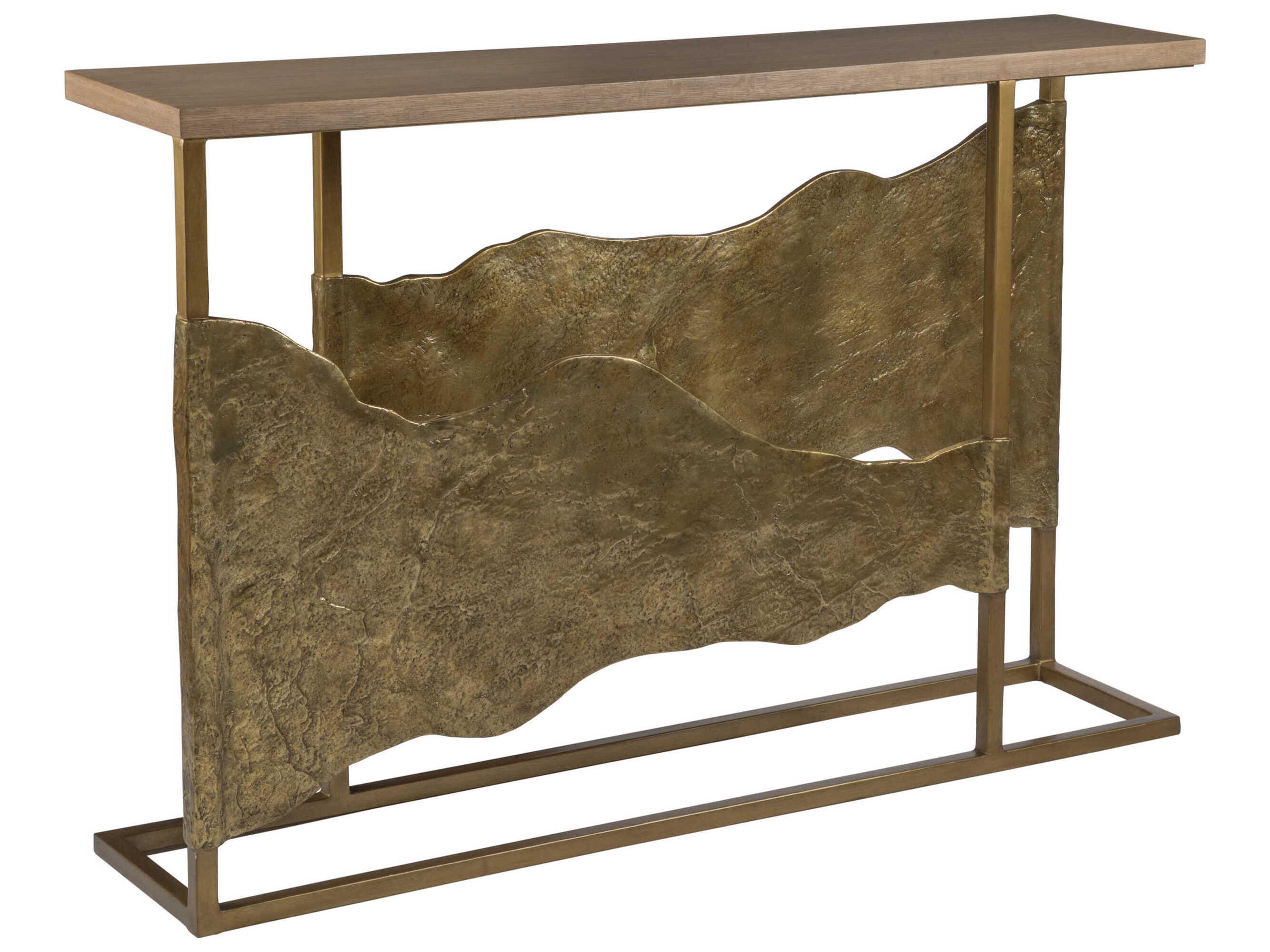 Simpatico Rectangular Wood Console Table