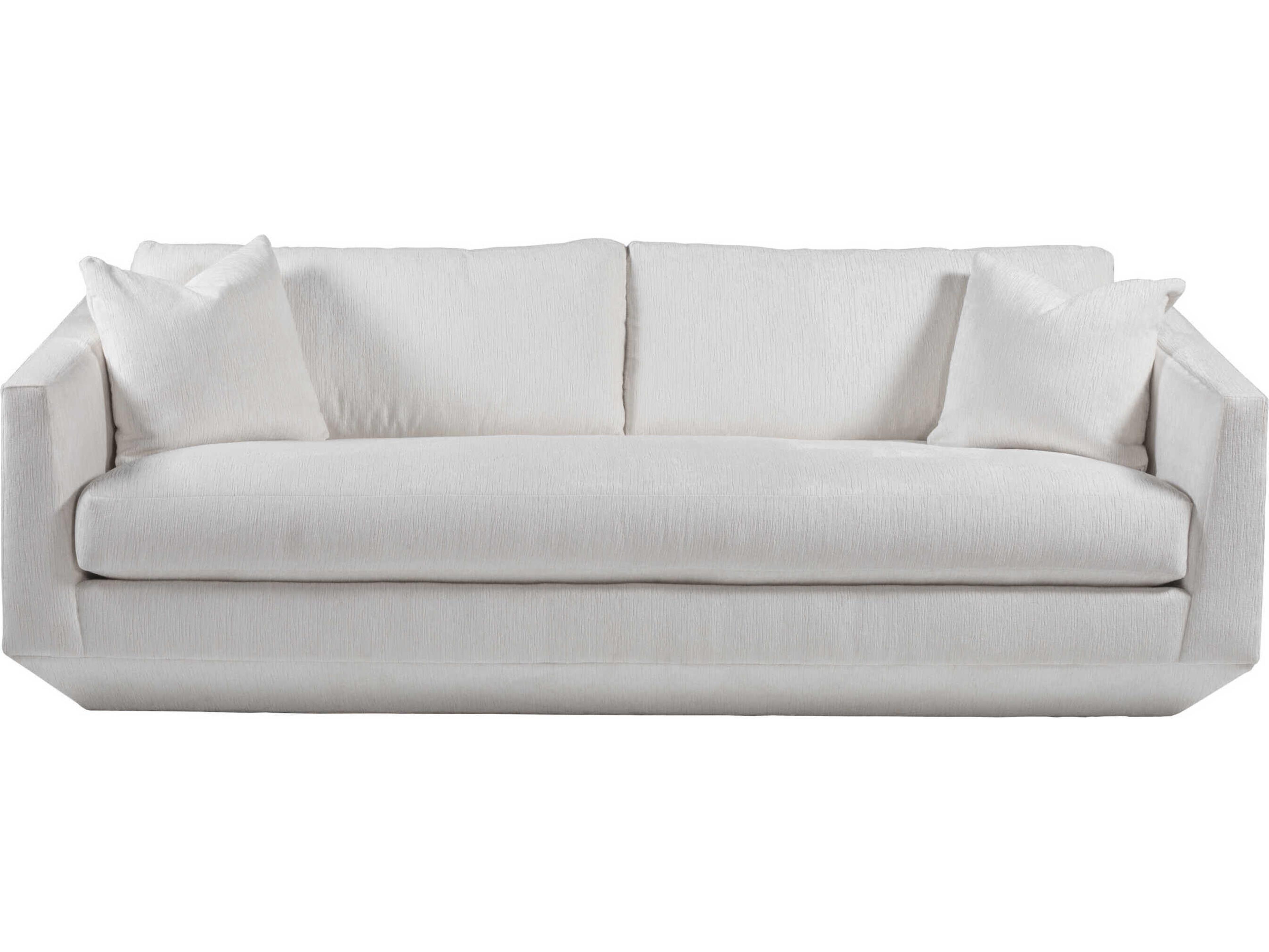 Artistica Upholstery Veronica White Upholstered Sofa