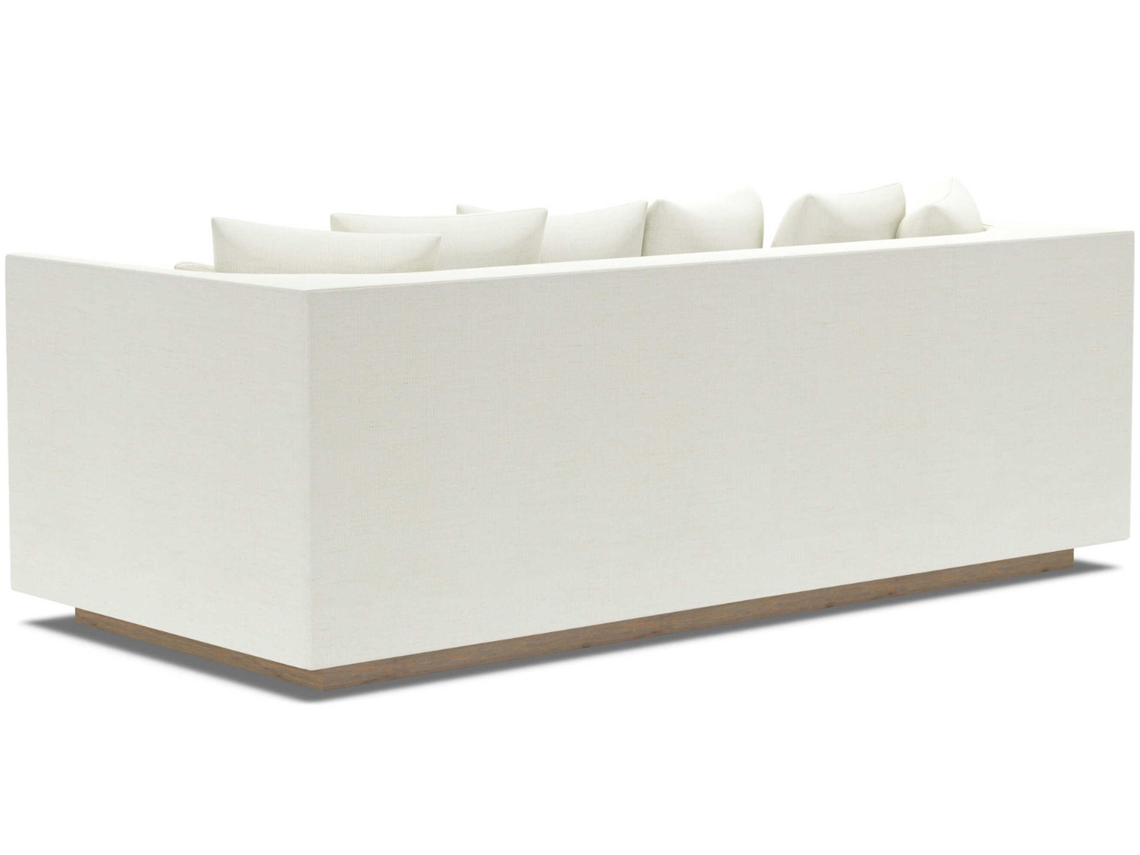 Artistica Upholstery Claudette White Upholstered Sofa