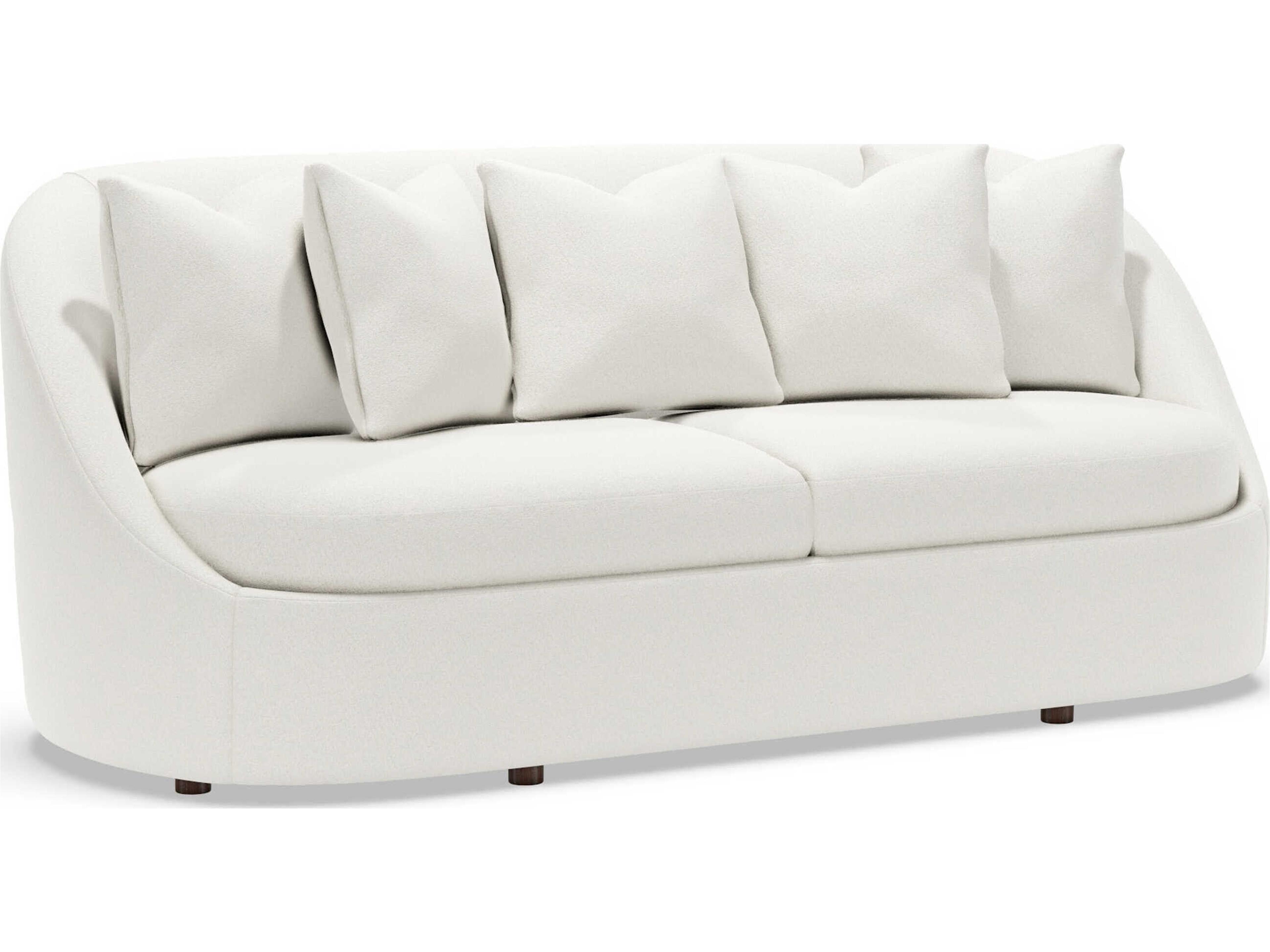 Upholstery Genevieve White Upholstered Sofa