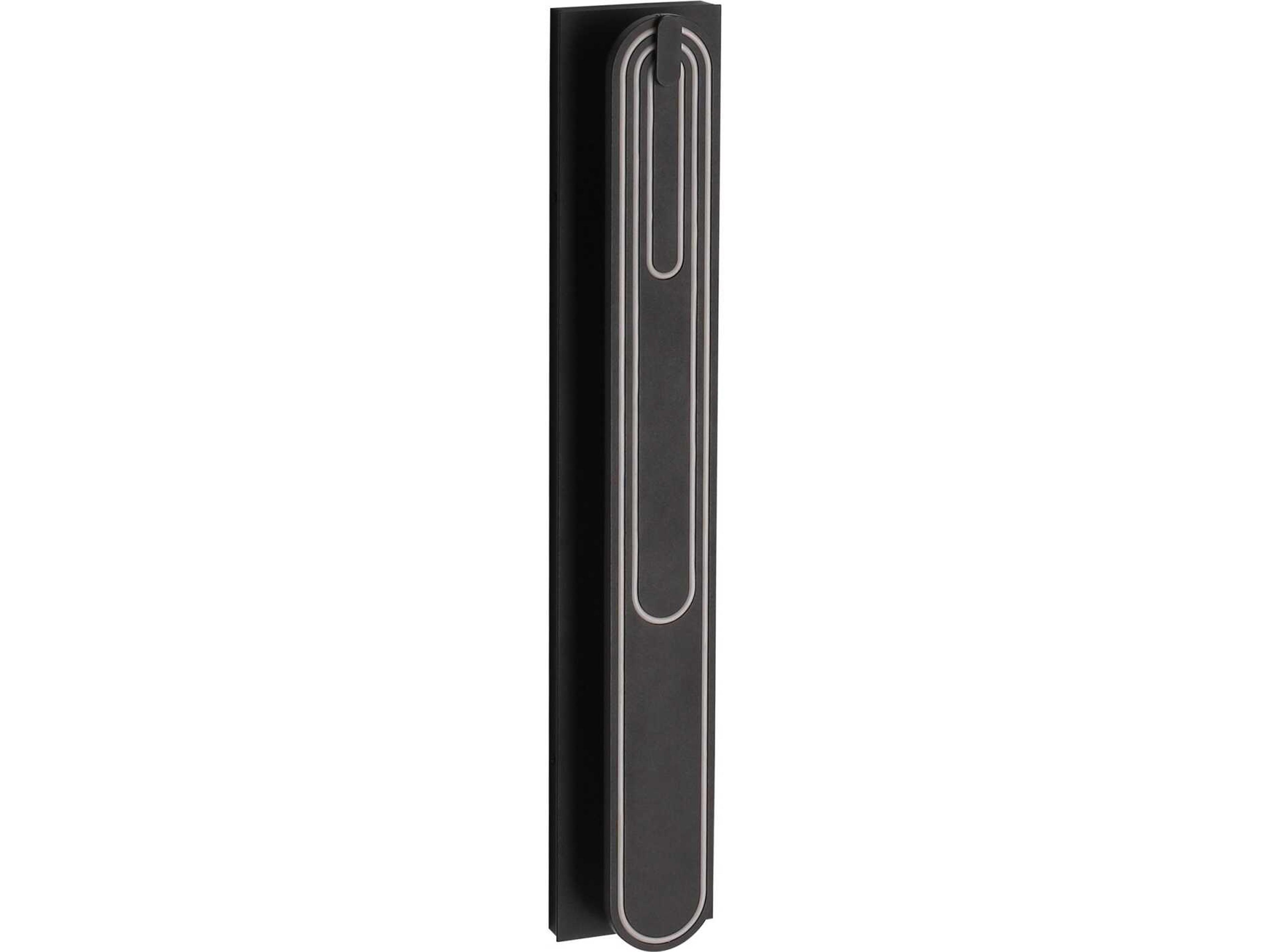Avenue Outdoor LED Wall Sconce in Black Modern