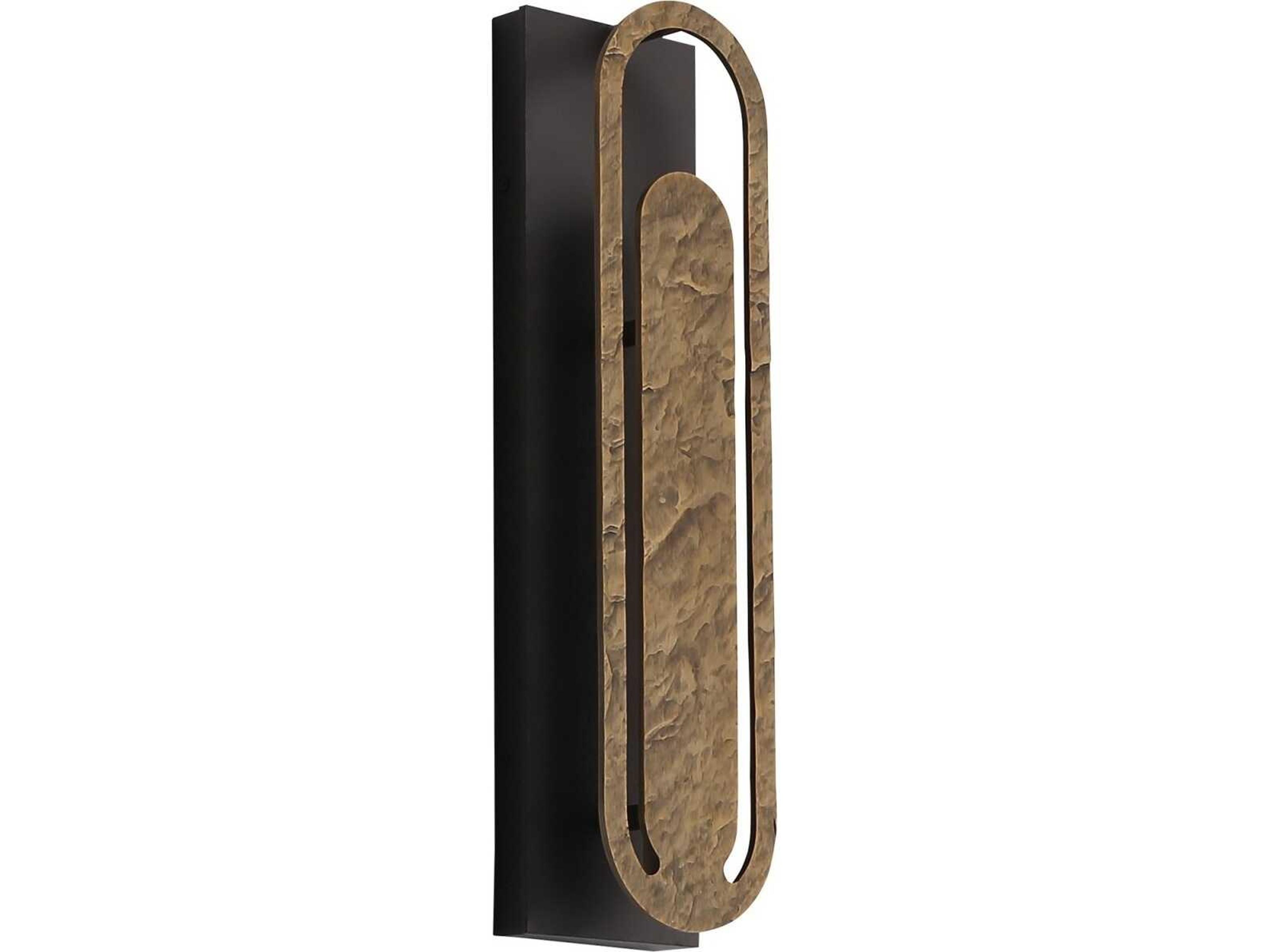 Avenue Outdoor LED Wall Sconce Modern Dark Bronze