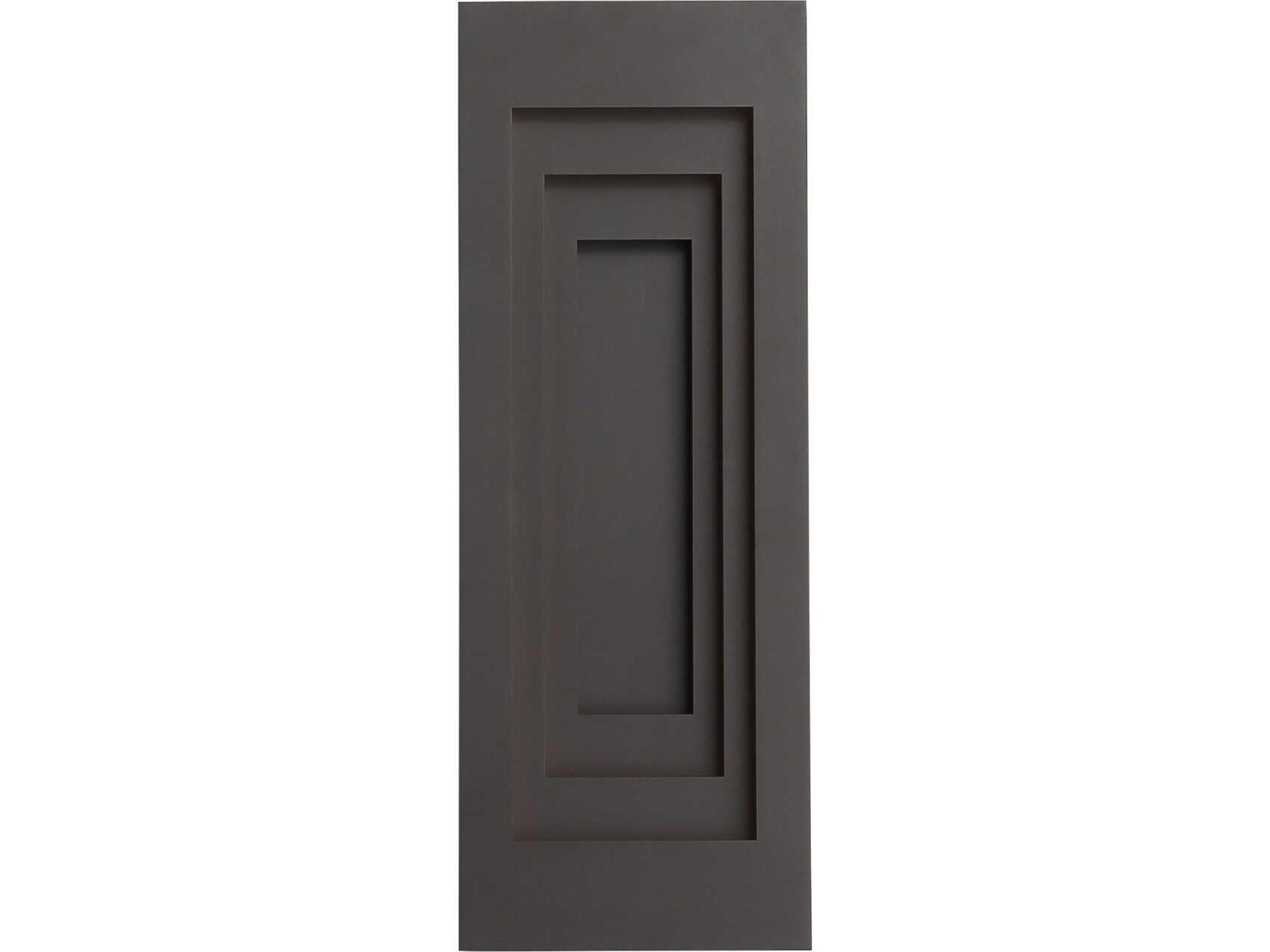 Avenue Outdoor 24 Inch LED Wall Sconce Modern Rectangular