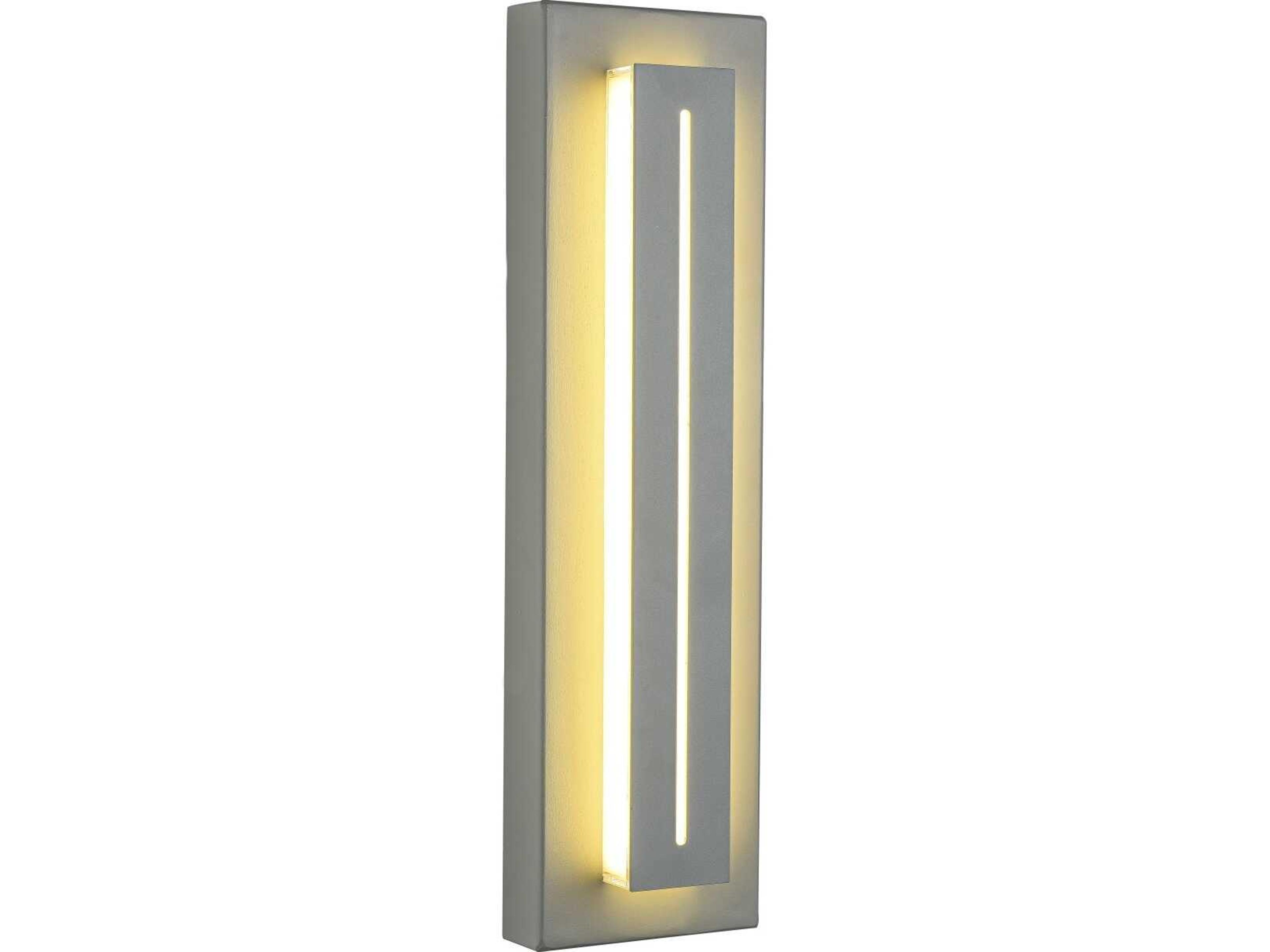 Avenue Lighting Rectangular Outdoor Wall Light with Raised LED Panel