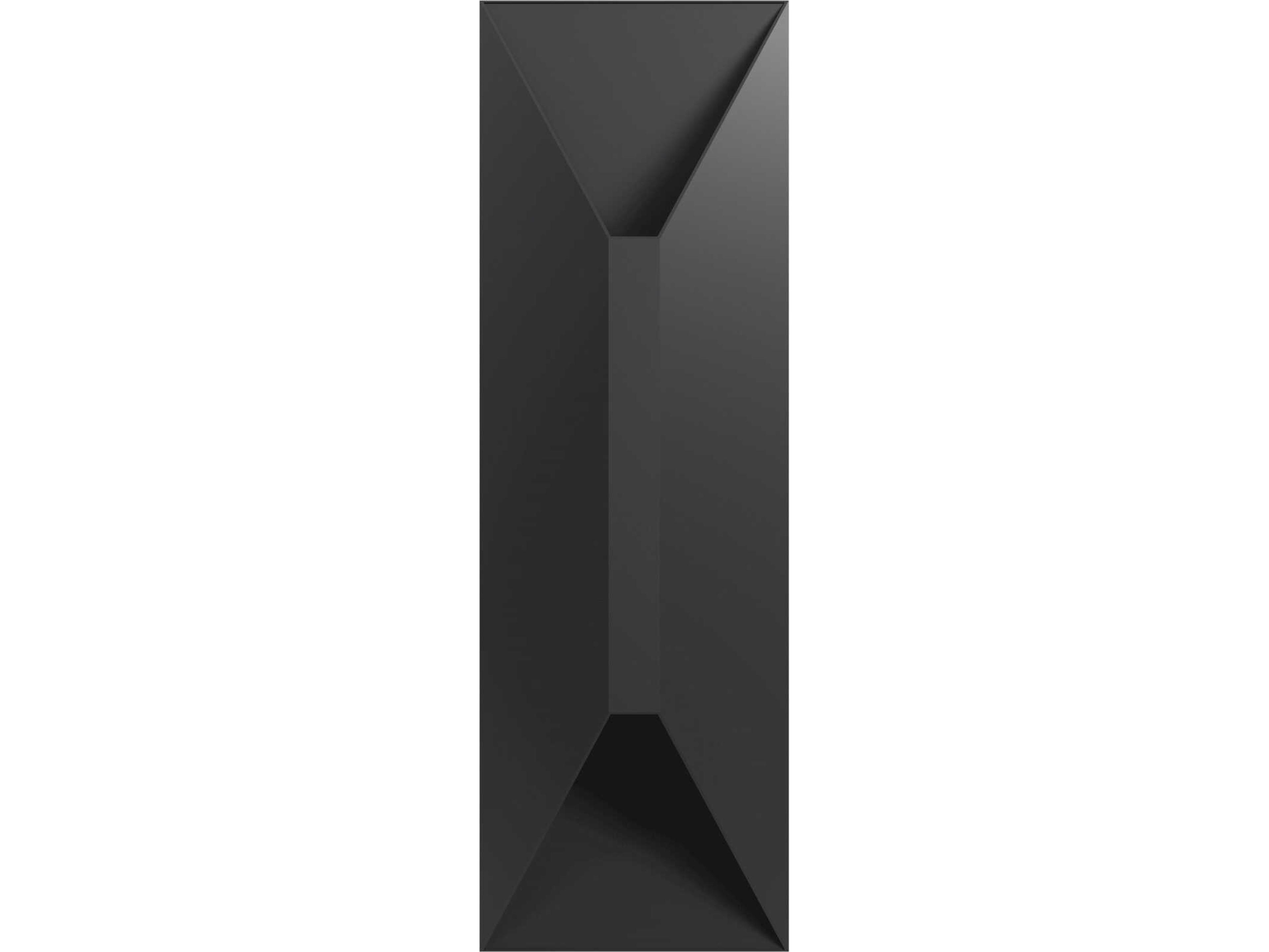 Avenue Outdoor LED Wall Sconce Black Modern