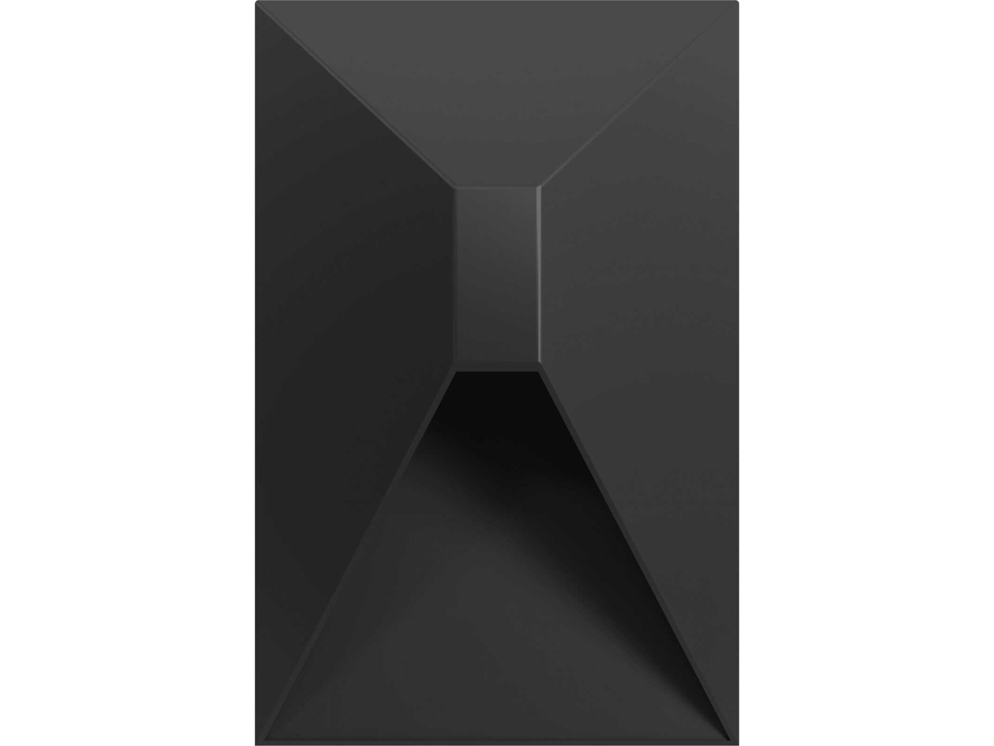 Avenue Outdoor LED Wall Sconce Modern Black