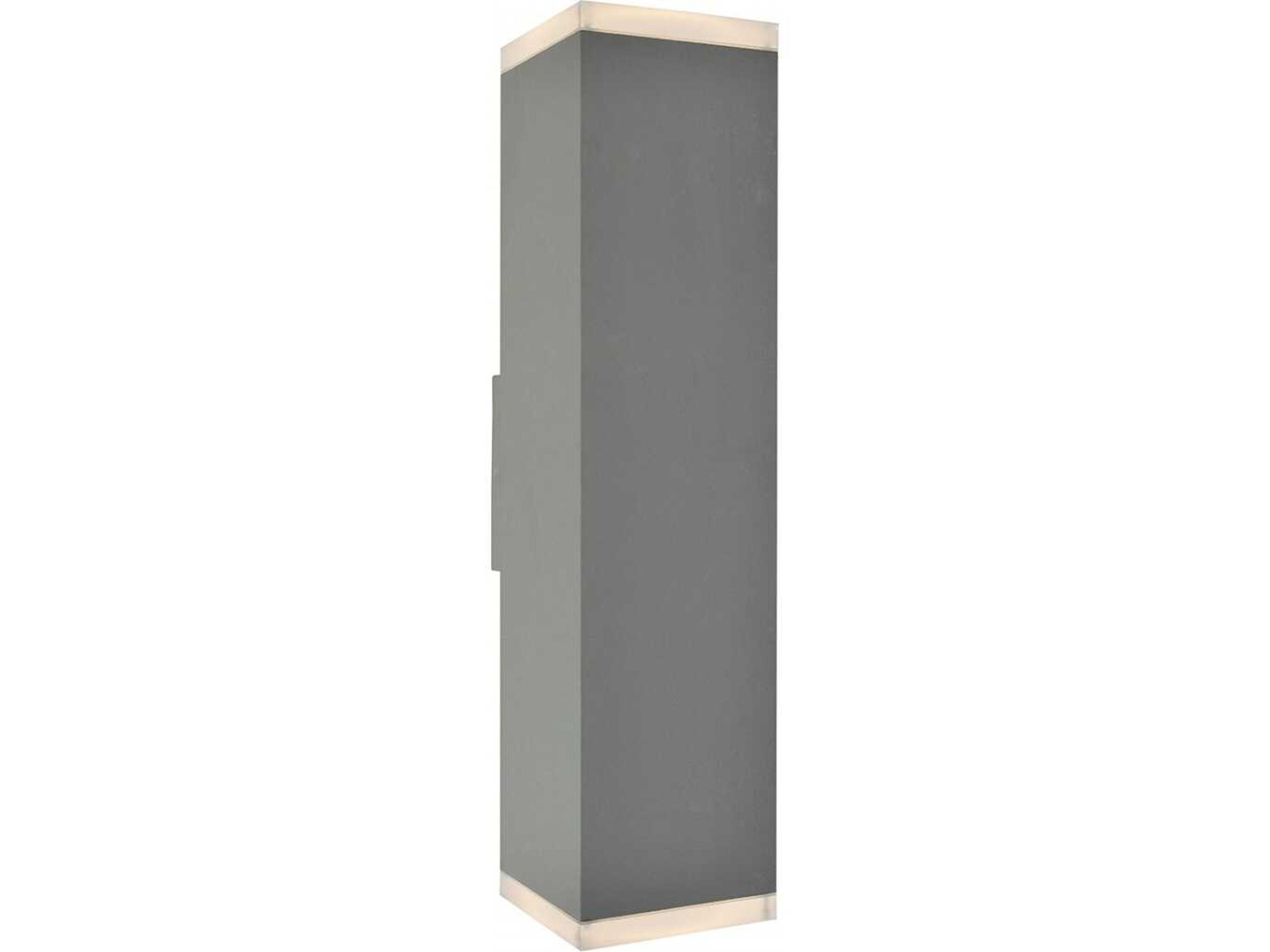 Avenue Outdoor LED Wall Sconce Modern Silver