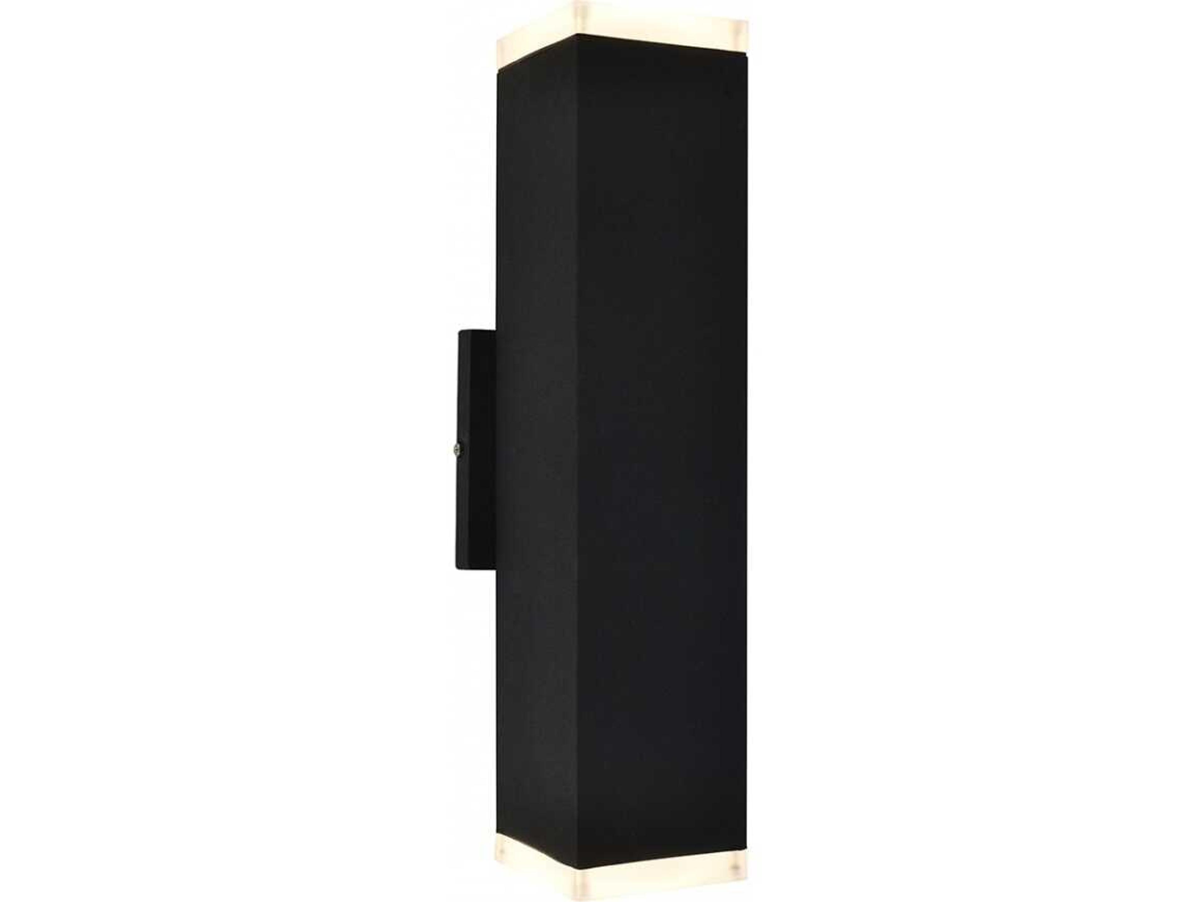Avenue Outdoor LED Wall Sconce Black Modern