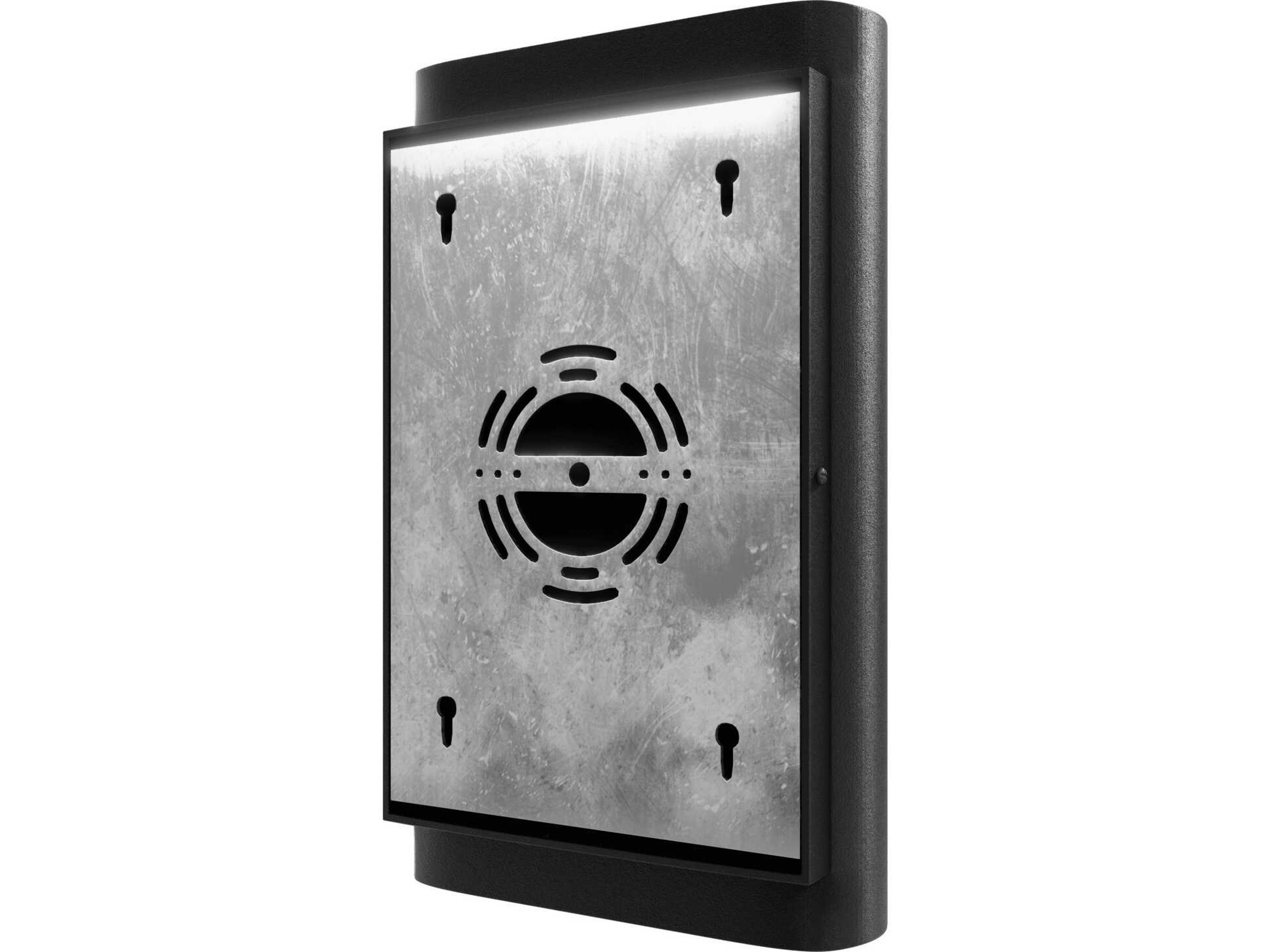 Avenue Lighting Outdoor Wall Light with Ripple Frame
