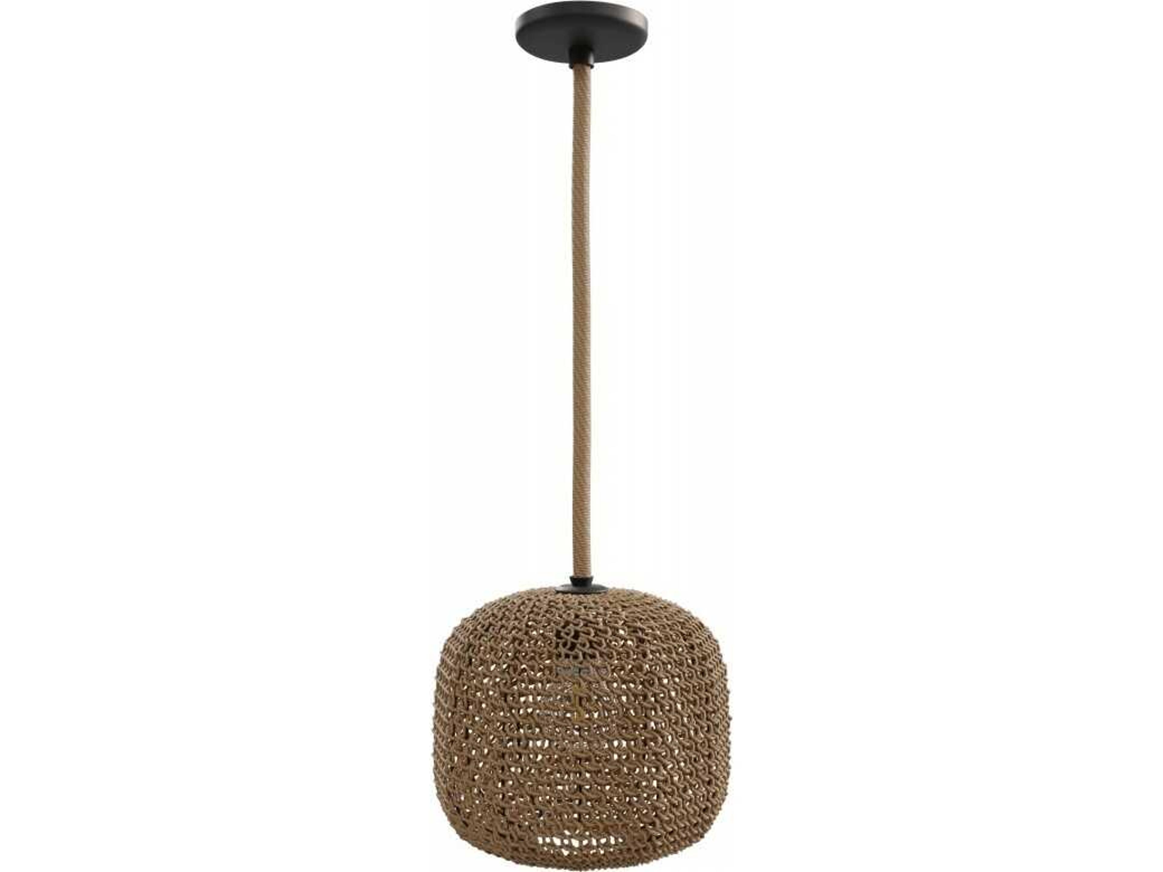 Malibu Pendant Light Natural Hemp Rope