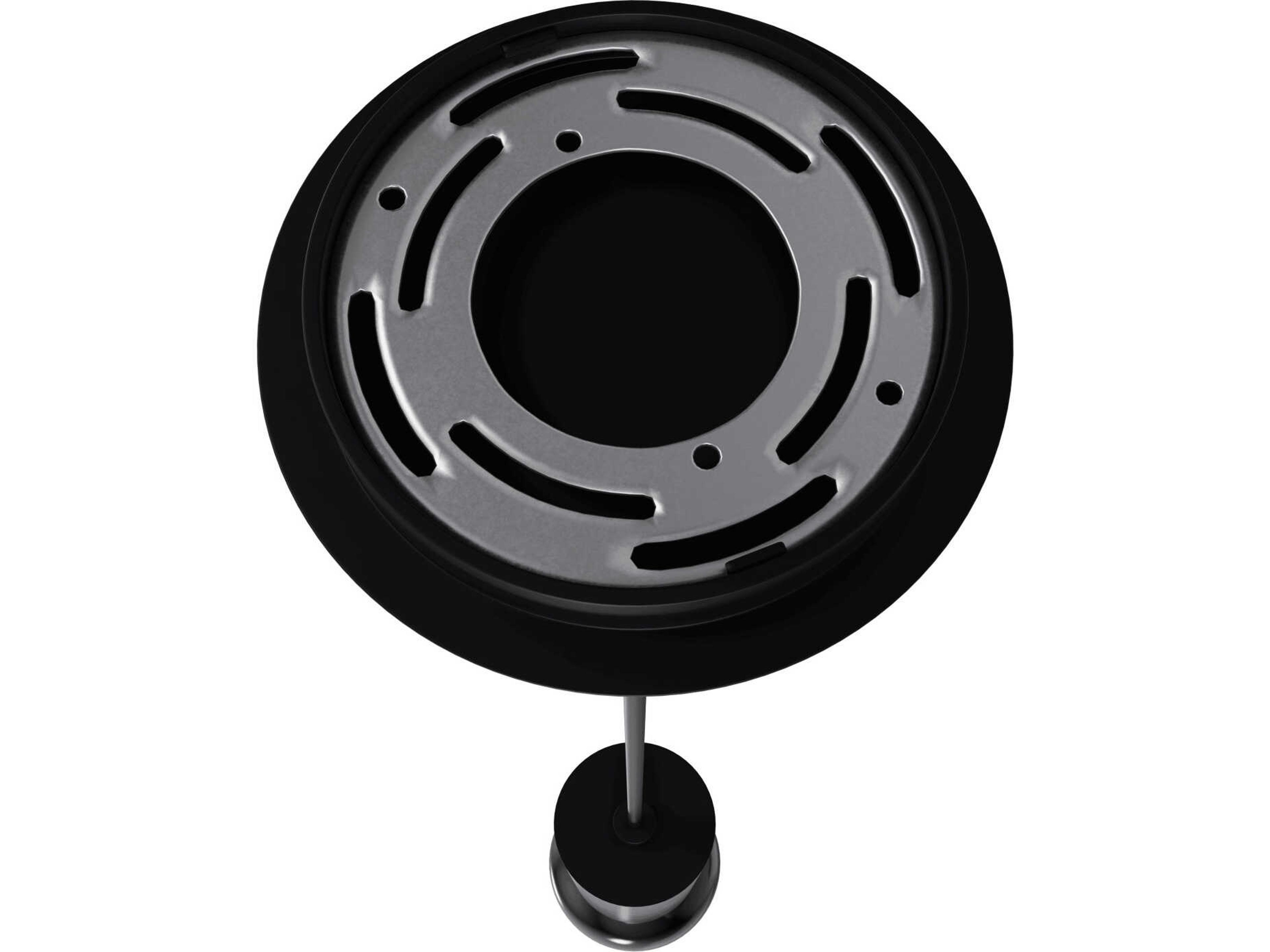 Avenue Lighting Cicada 1-Light Brushed Brass Black Cylinder Mini Pendant