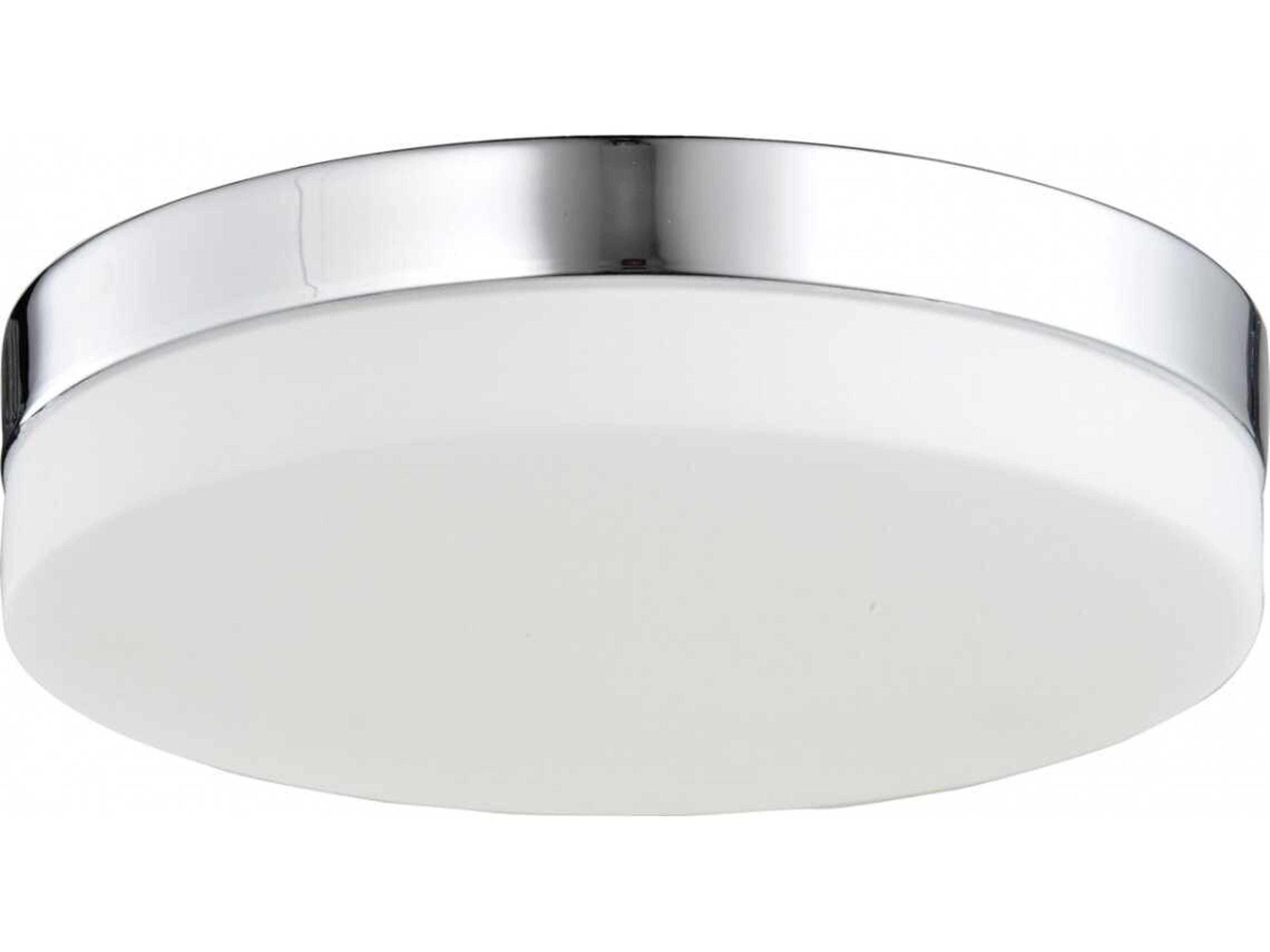 Cermack St. LED Flush Mount a Modern Polished Chrome Fixture