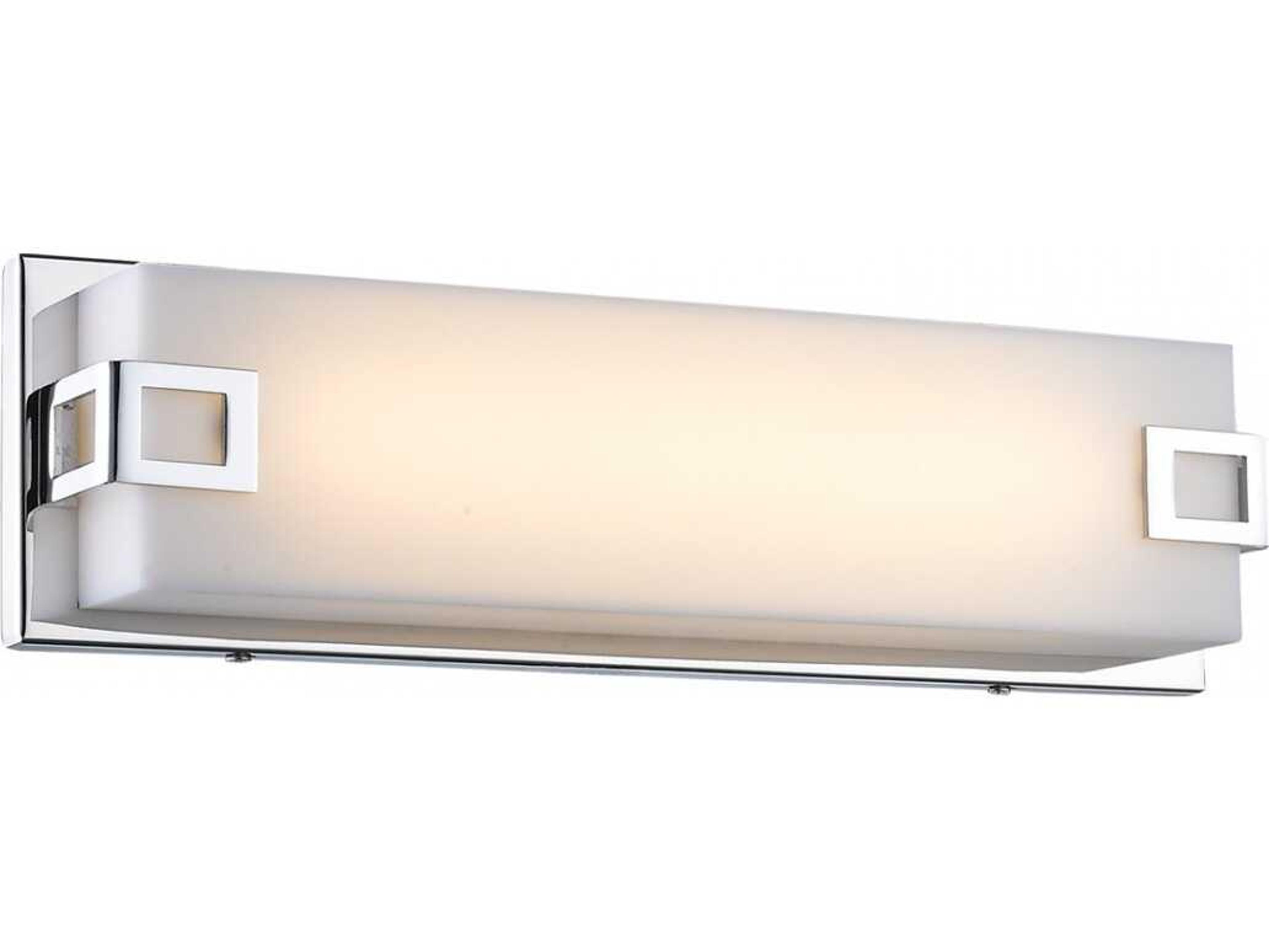 Cermack St. LED Bath Sconce in Polished Chrome