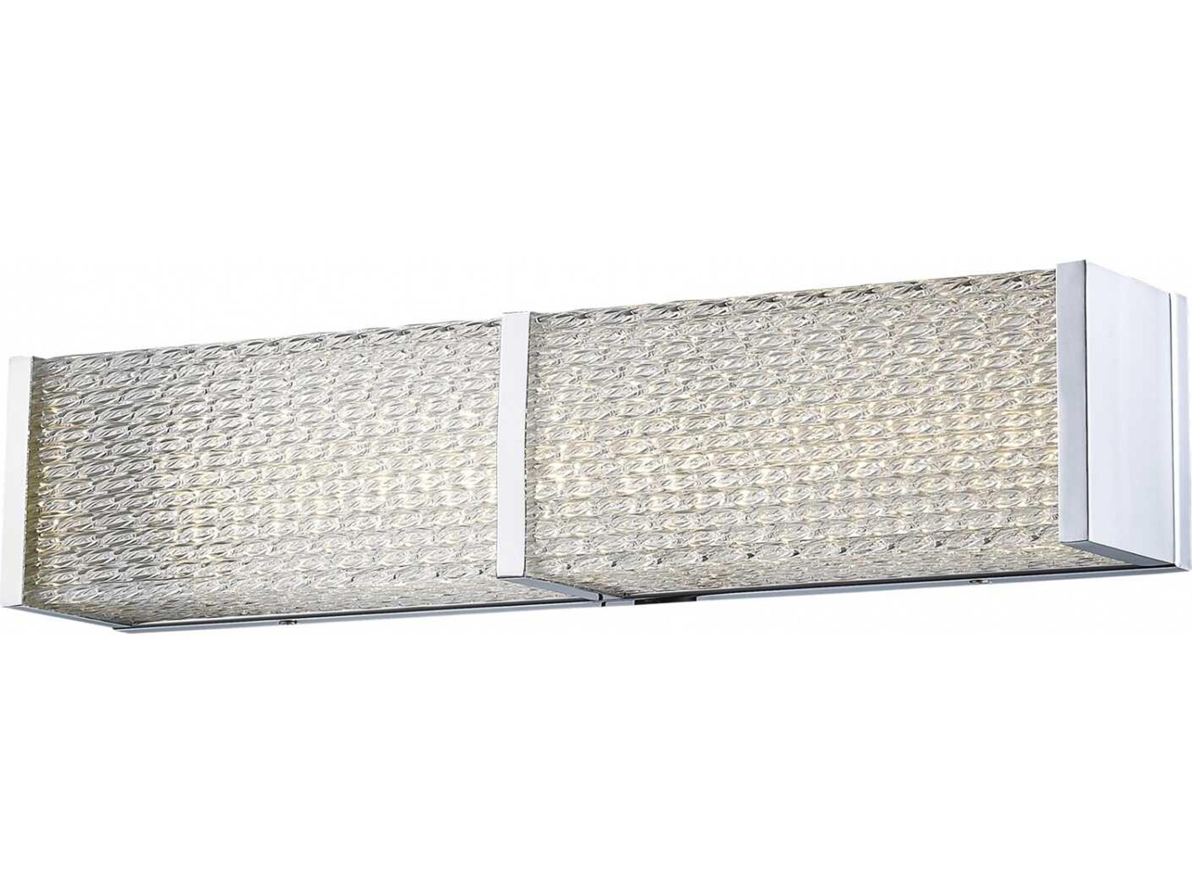 Cermack St Bathroom Vanity Light Polished Chrome