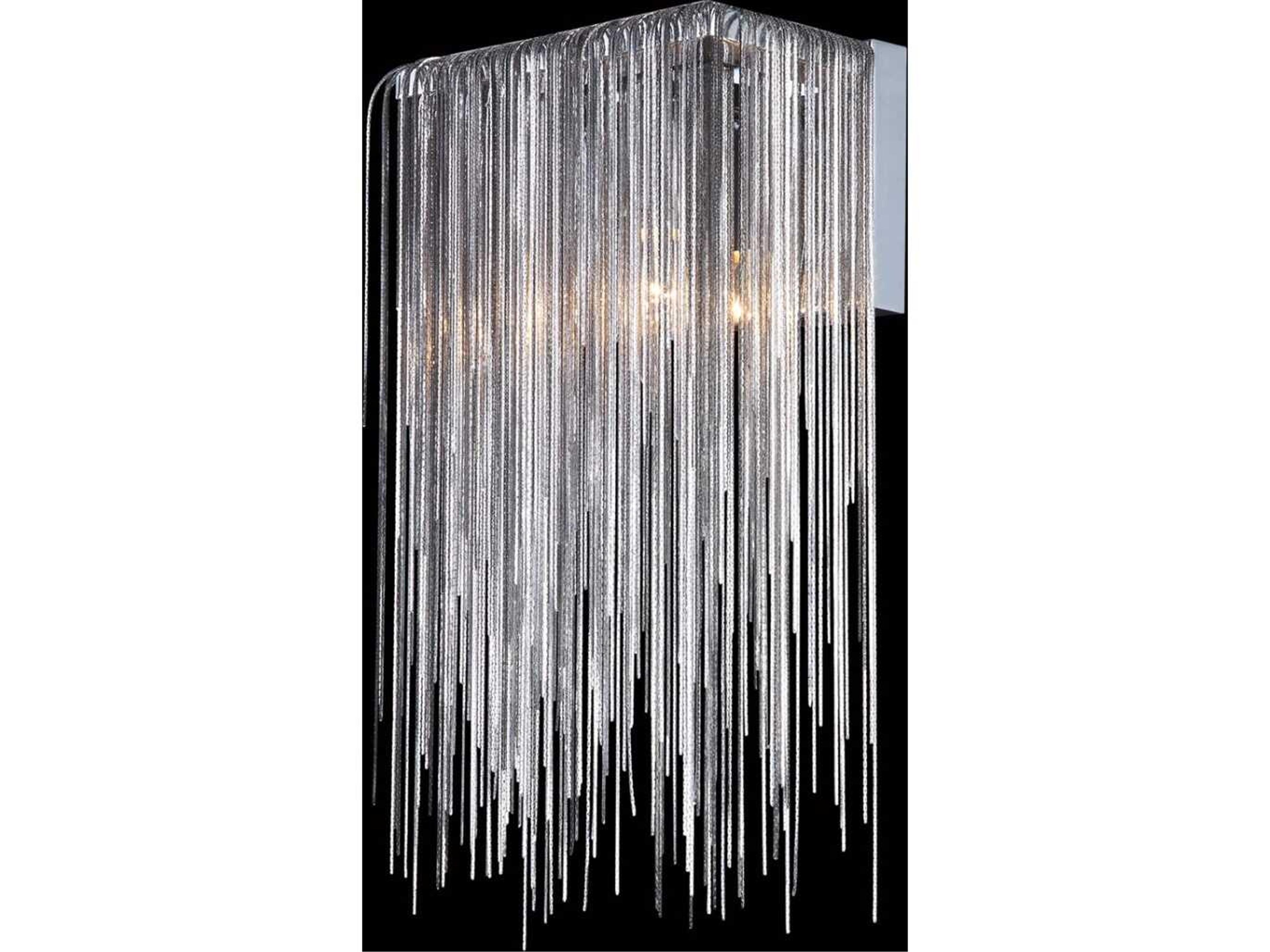 Fountain Ave Wall Sconce in Chrome