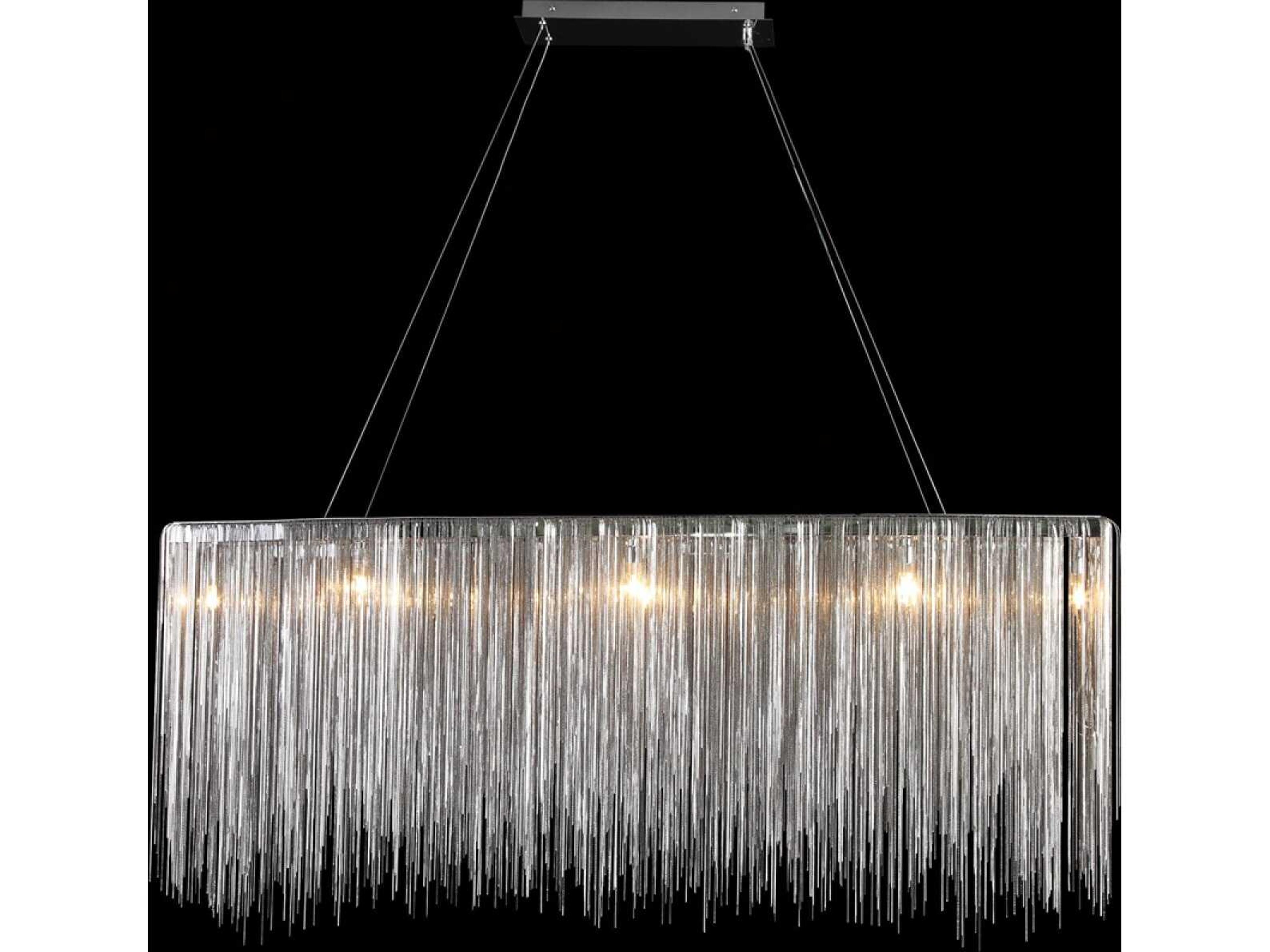 Avenue Lighting Fountain Ave Chrome Island Pendant