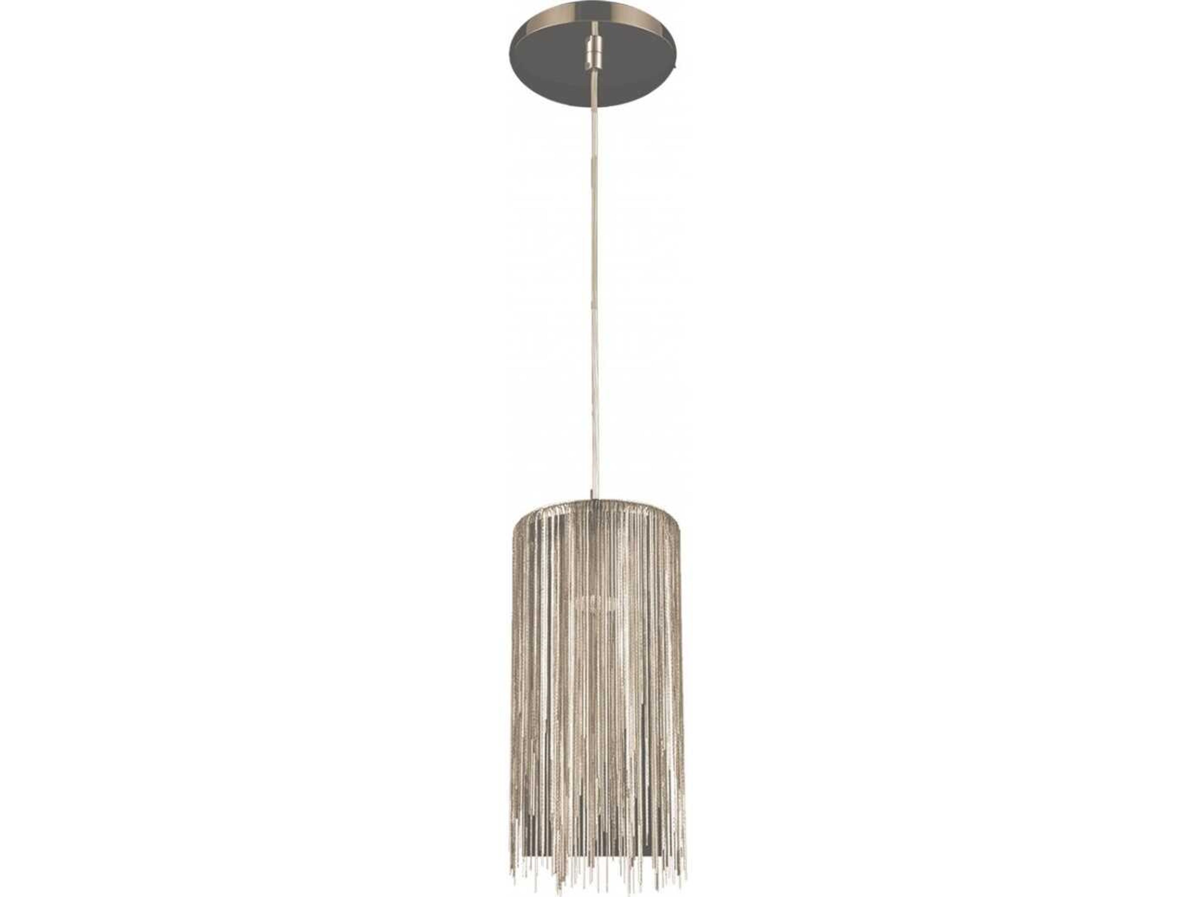 Fountain Ave Pendant Chrome Mini