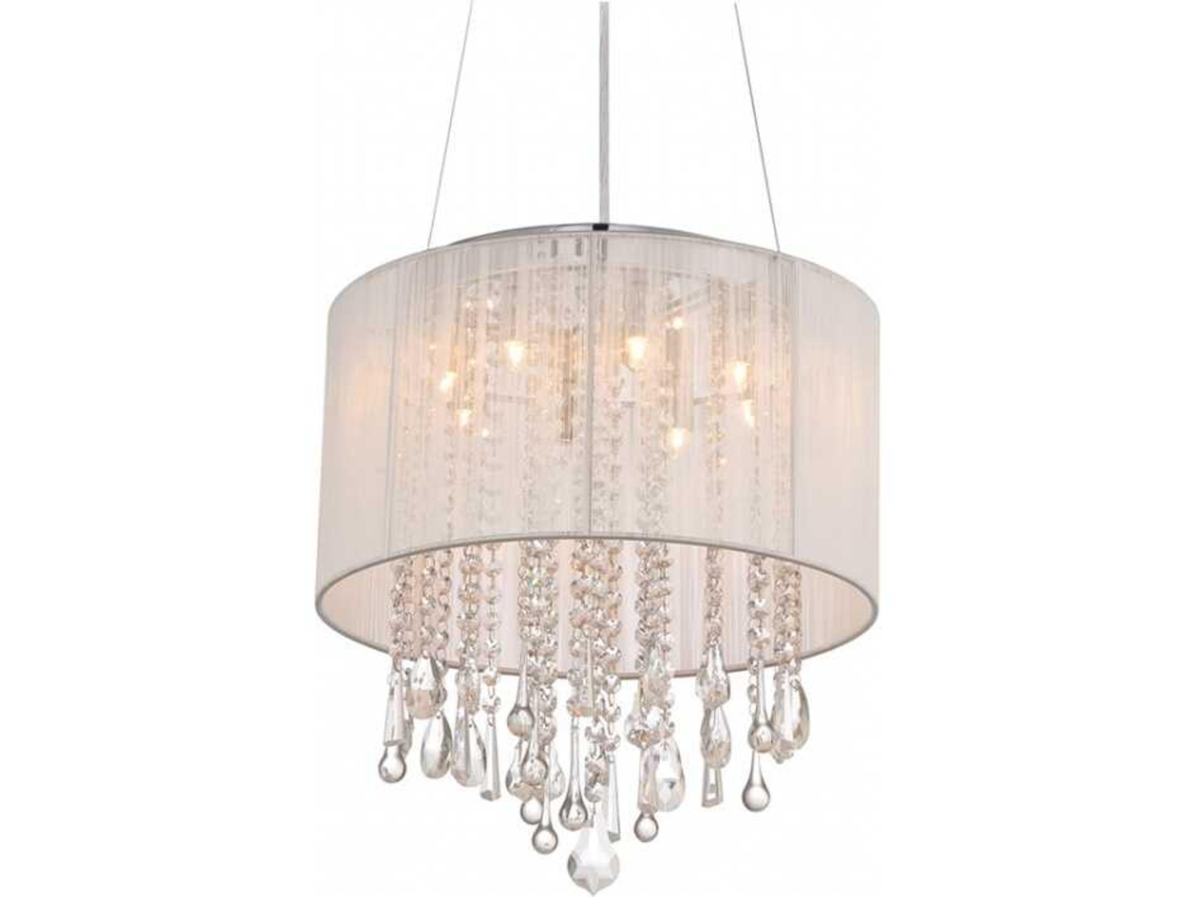 Beverly Dr. Convertible Ceiling Mount in White Silk String