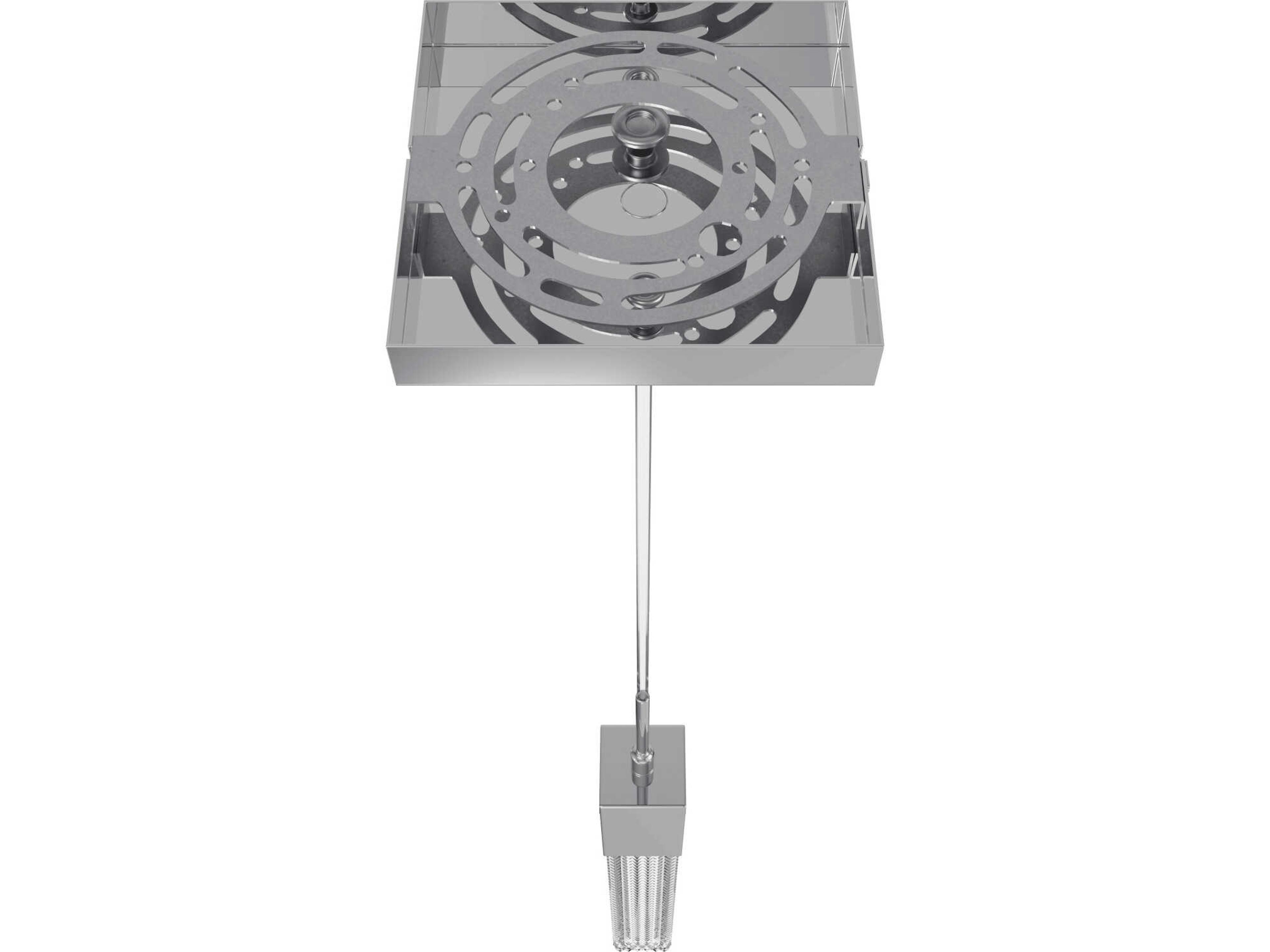 Avenue Lighting Boa 1-Light Polished Chrome Linear Mini Pendant
