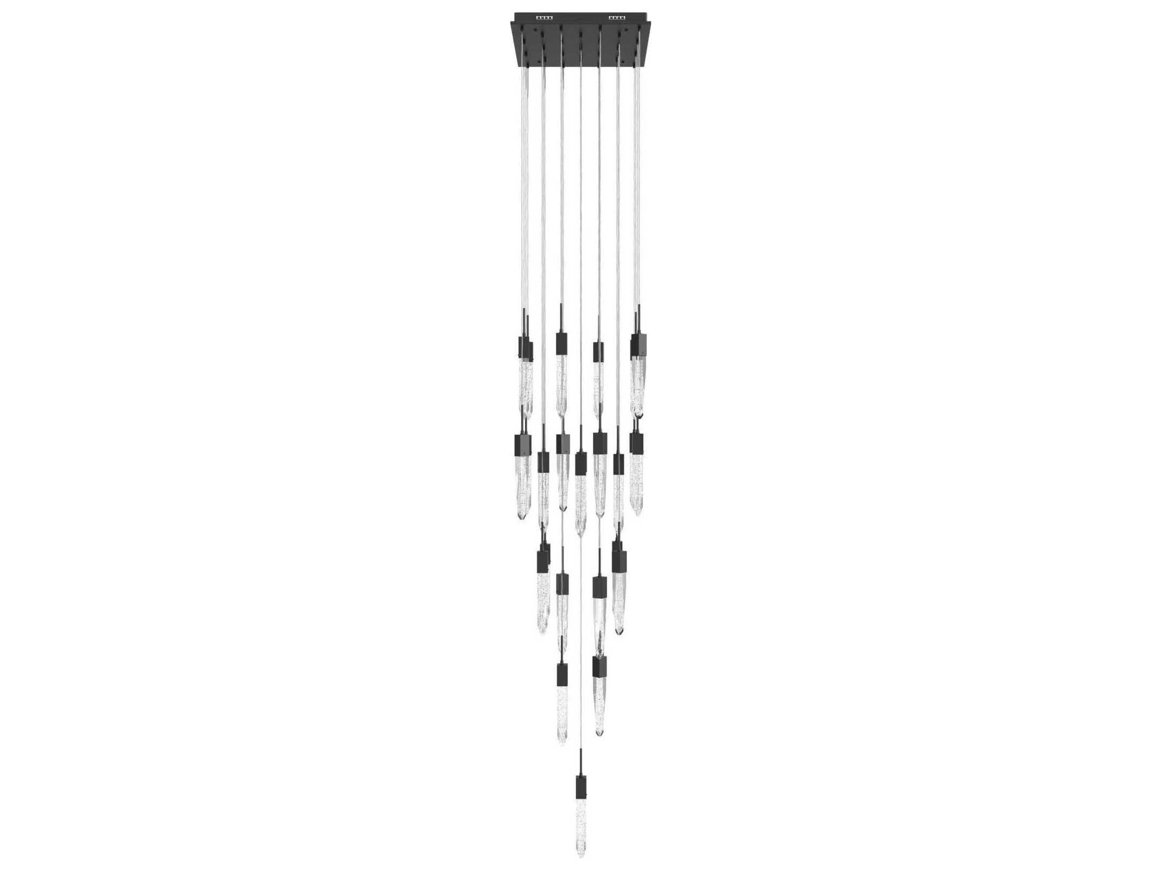 Aspen 25-Light Multi Pendant The Original Aspen Dramatic Crystal Chandelier