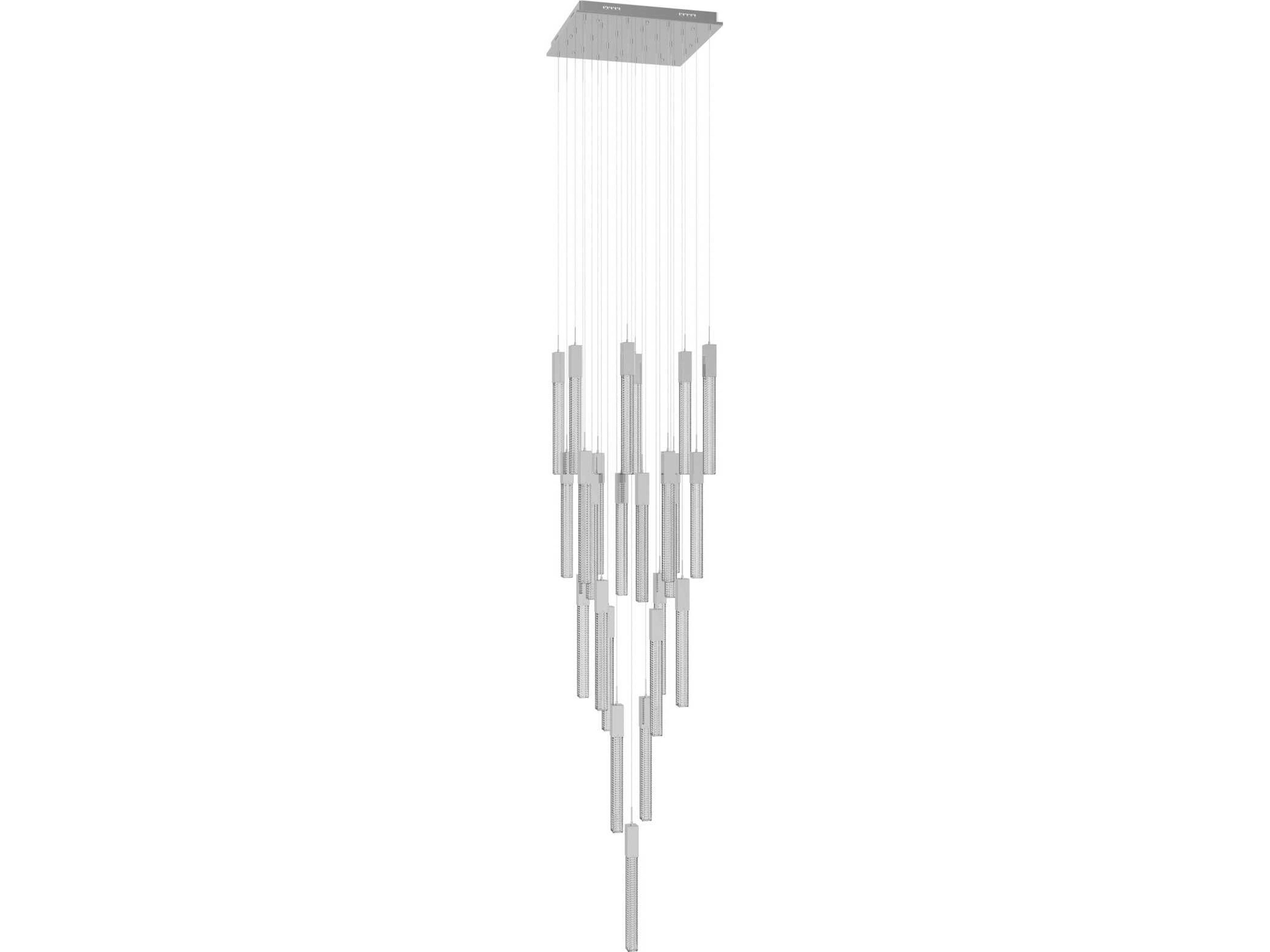 Boa 25 Light Multi Port Pendant Polished Chrome