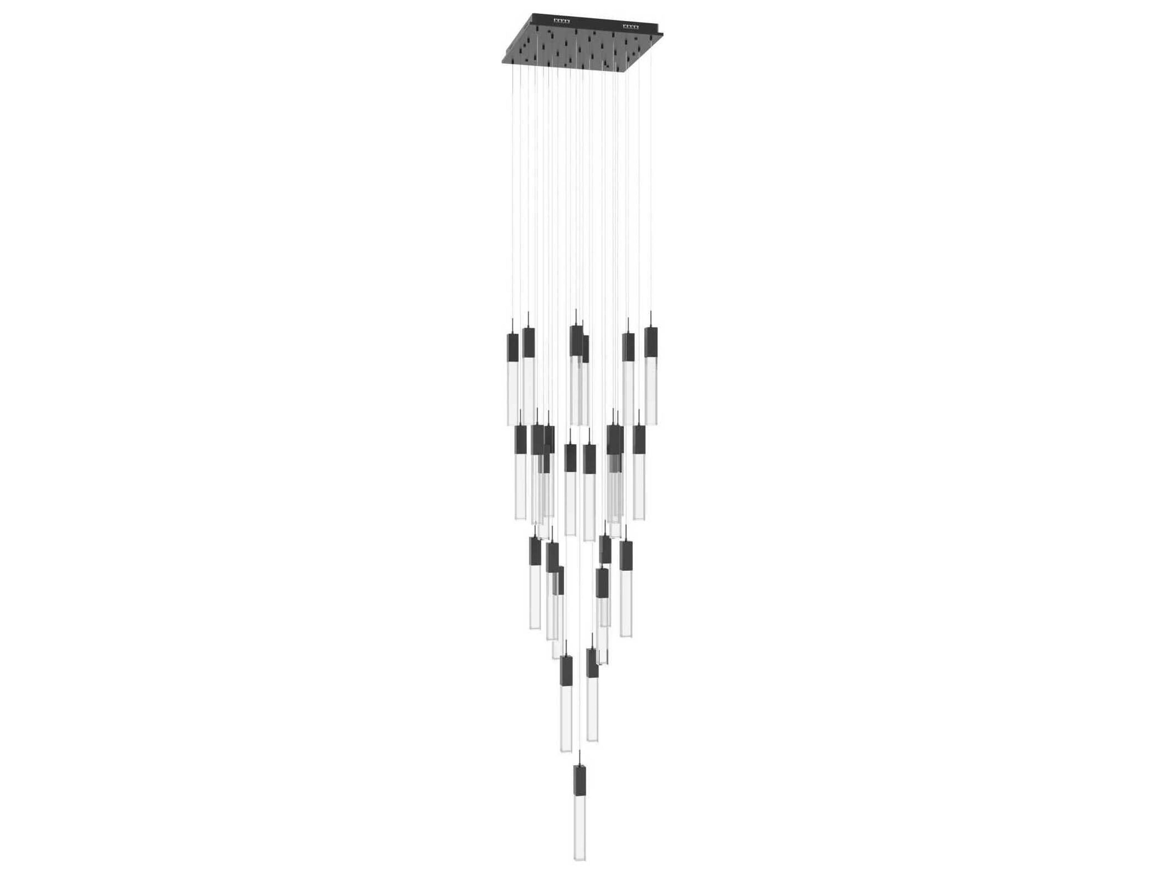 Avenue Lighting The Original Glacier 25-Light Dark Bronze Linear Pendant
