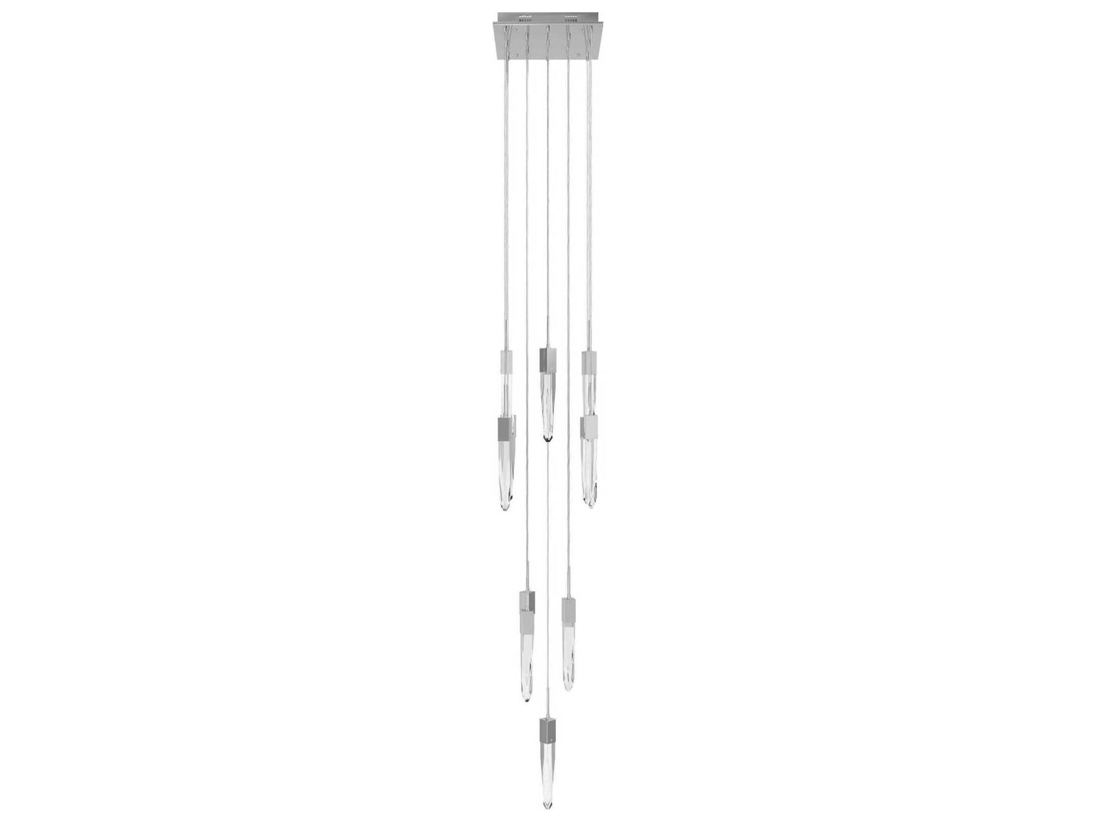 Avenue Lighting Aspen 13-Light Polished Chrome Linear Pendant