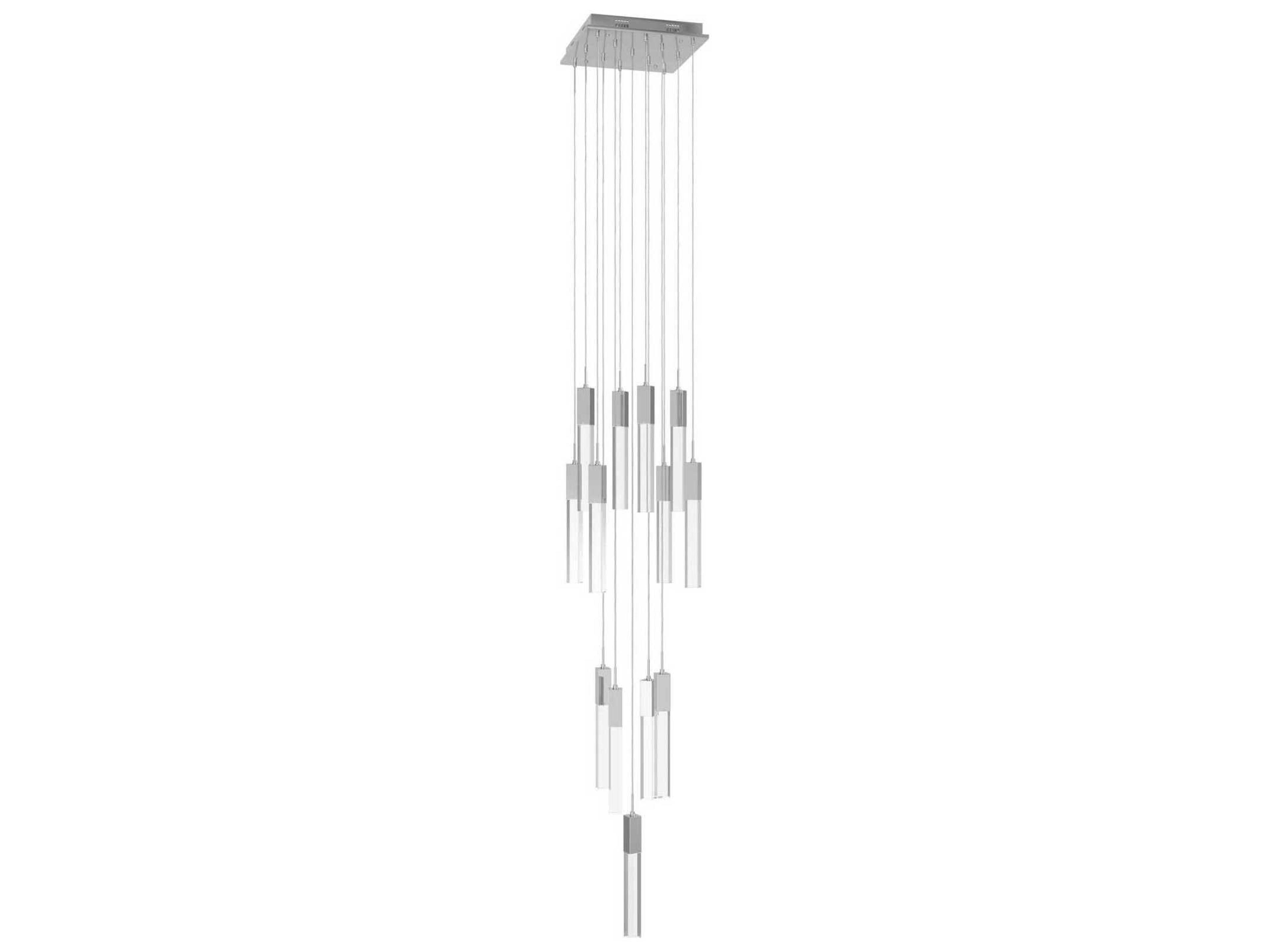 Avenue Lighting The Original Glacier 13-Light Polished Chrome Linear Pendant