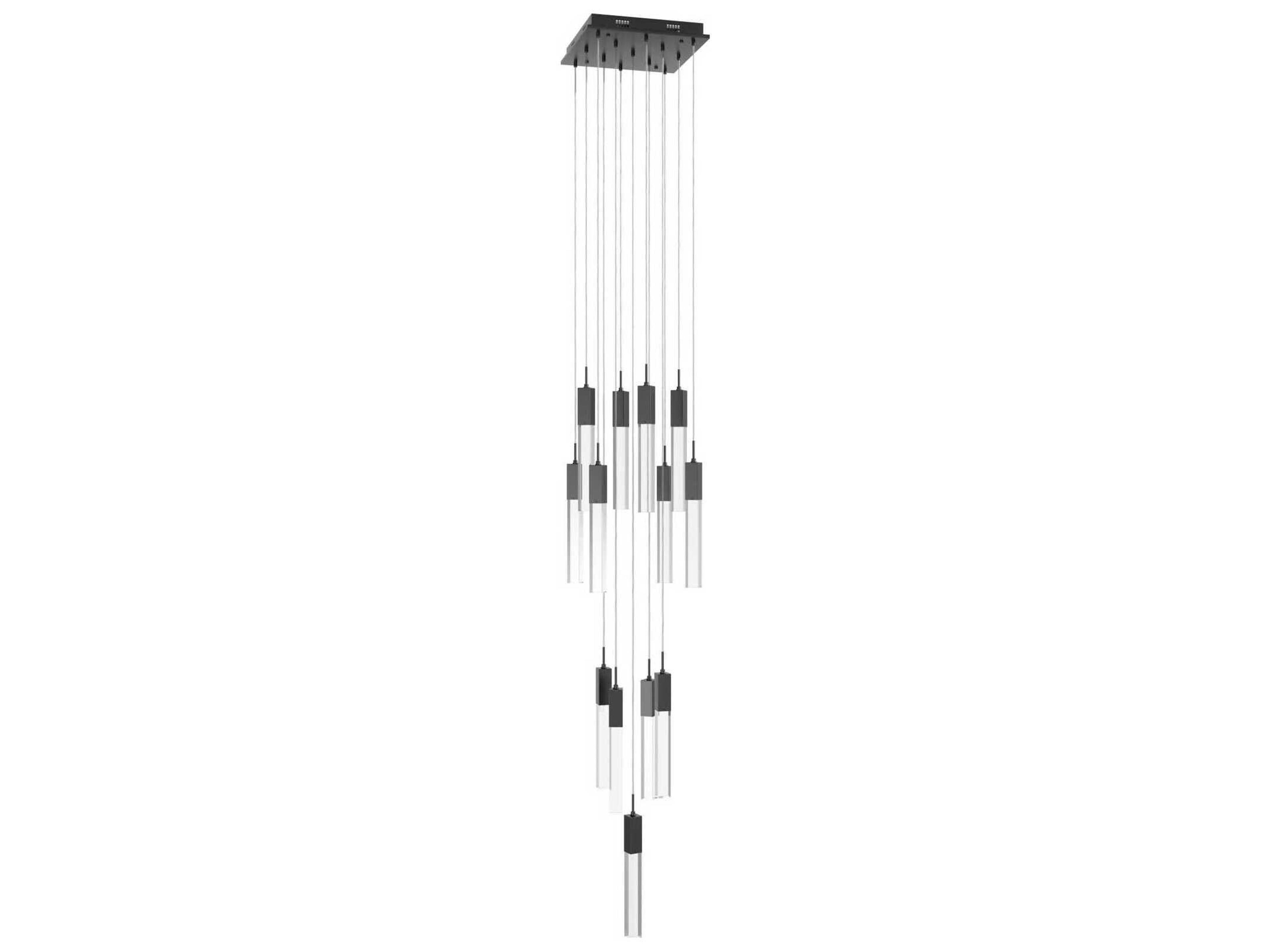 Avenue Lighting The Original Glacier 13-Light Dark Bronze Linear Pendant