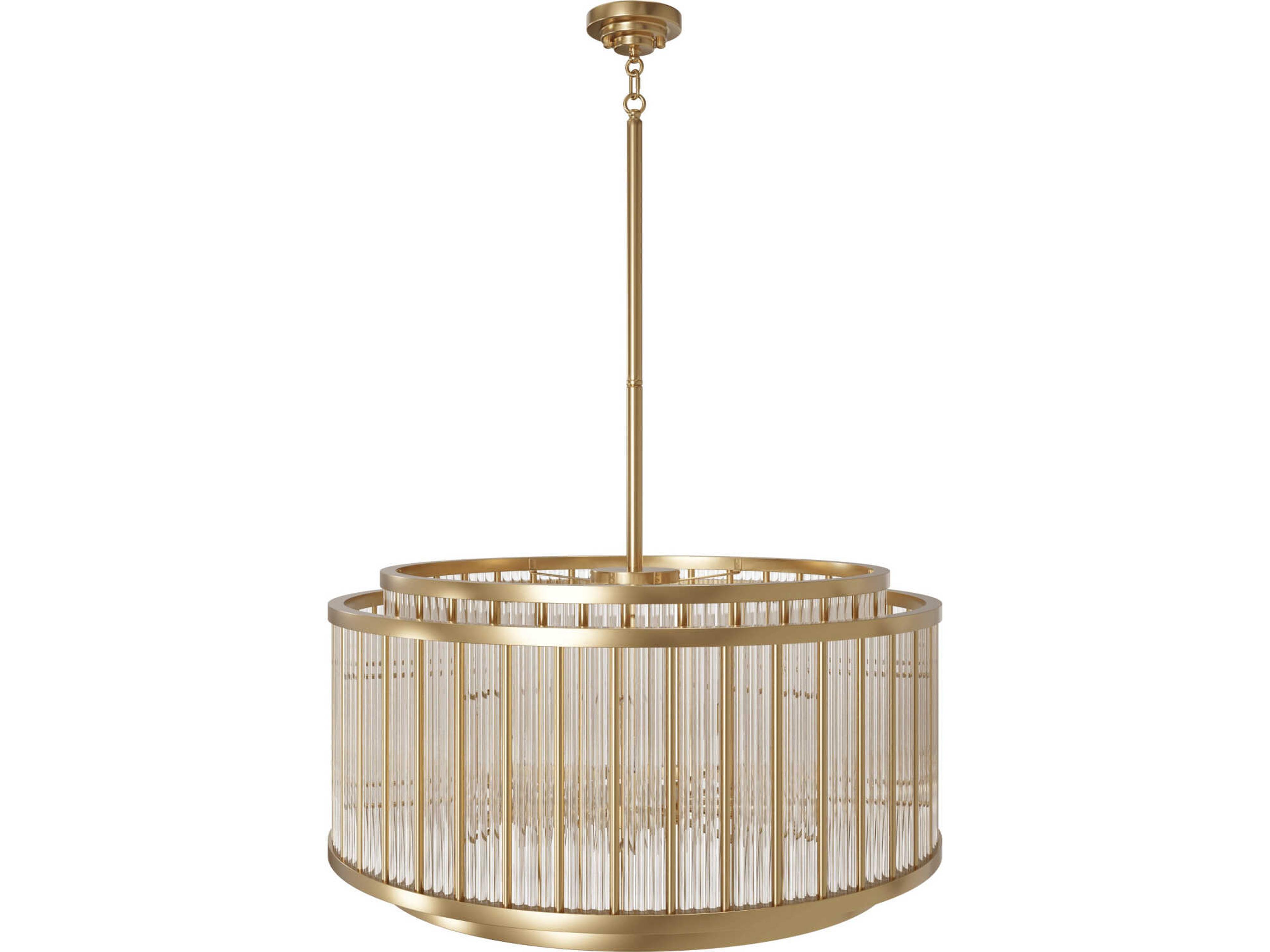 Waldorf Chandelier Art Deco Crystal Rod