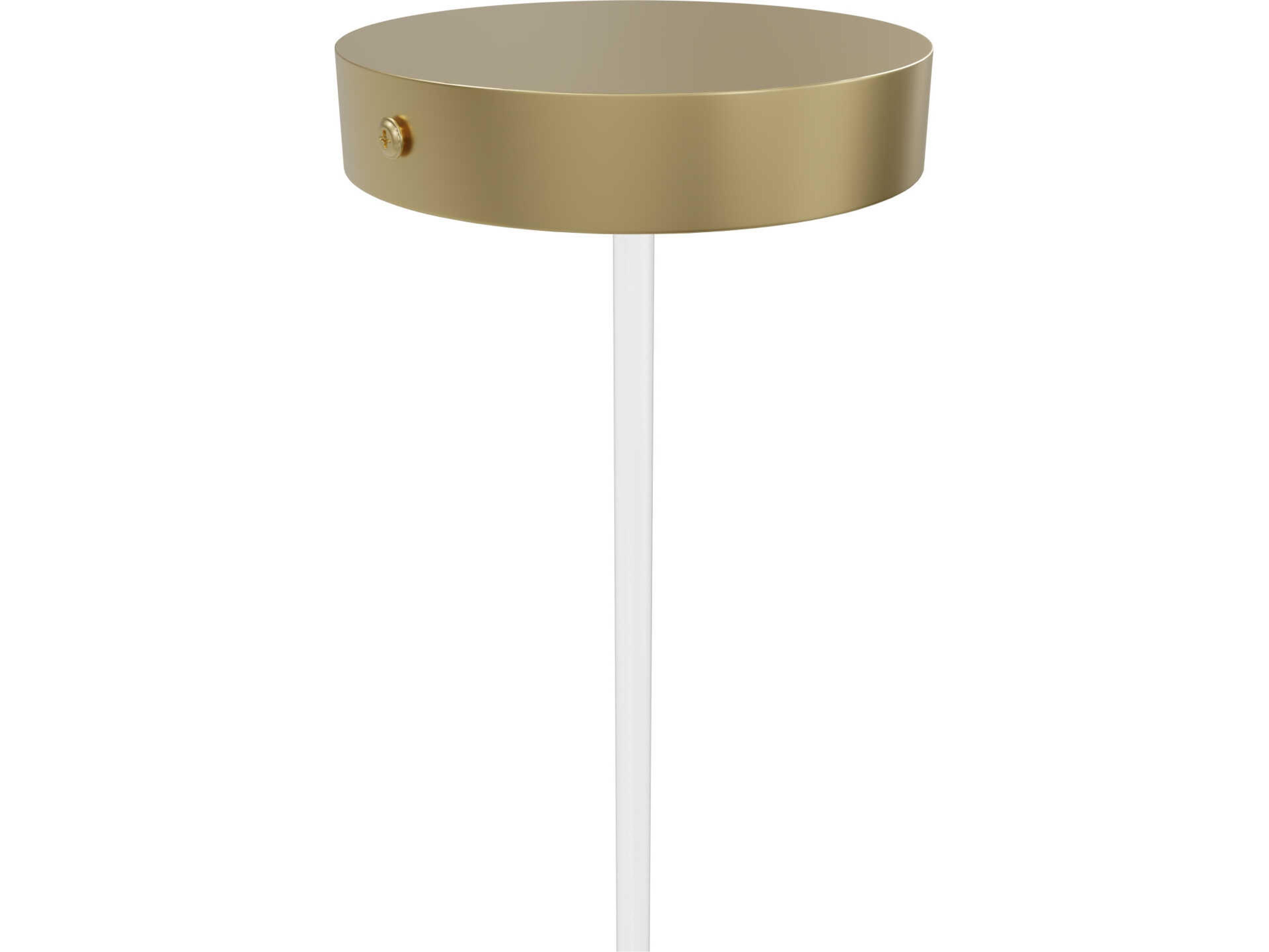 Avenue Lighting Main St 1-Light Brushed Brass Cylinder Linear Mini Pendant