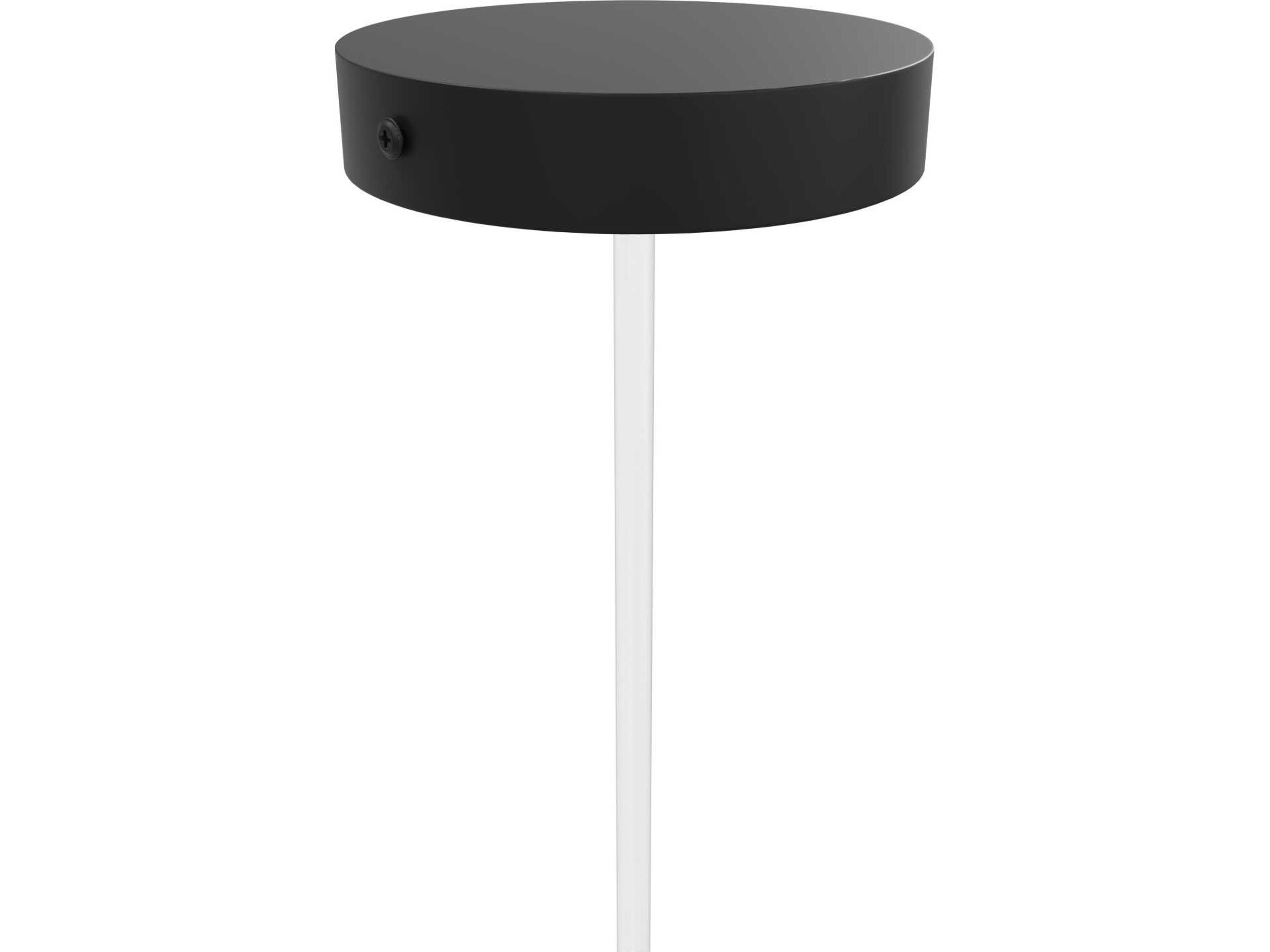 Avenue Lighting Main St 1-Light Black Cylinder Linear Mini Pendant