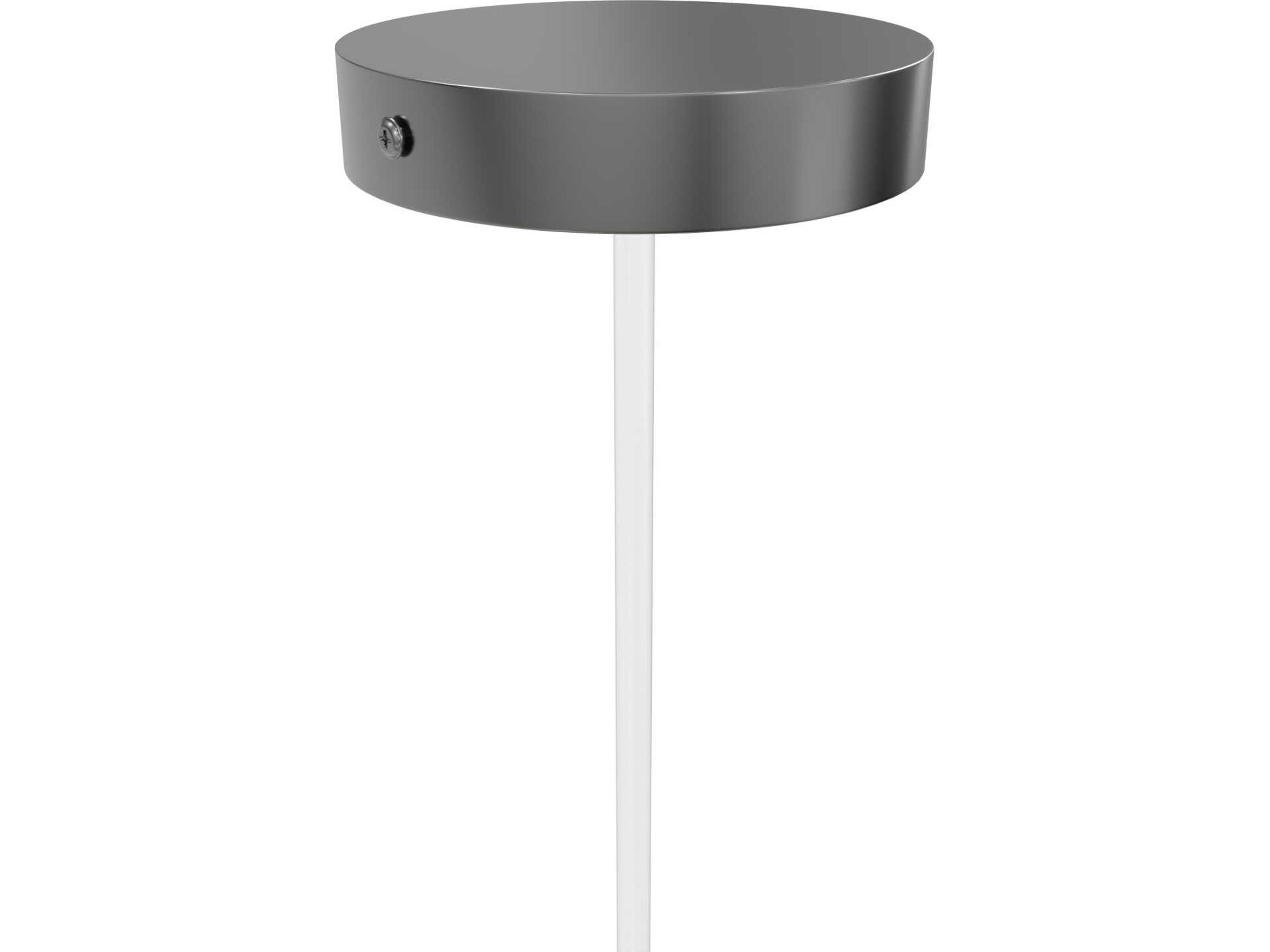 Avenue Lighting Main St 1-Light Polished Nickel Cylinder Linear Mini Pendant