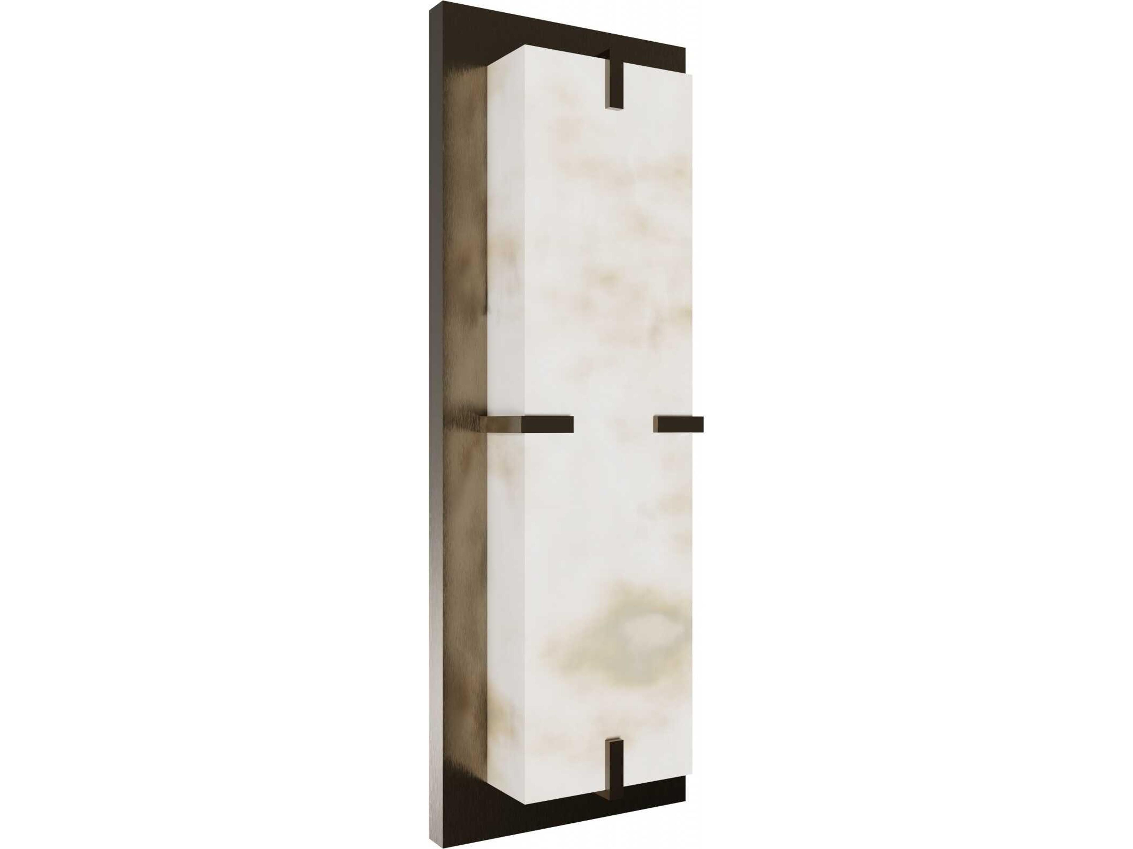 Avenue Lighting Sedona 1-Light Aged Brass Wall Sconce