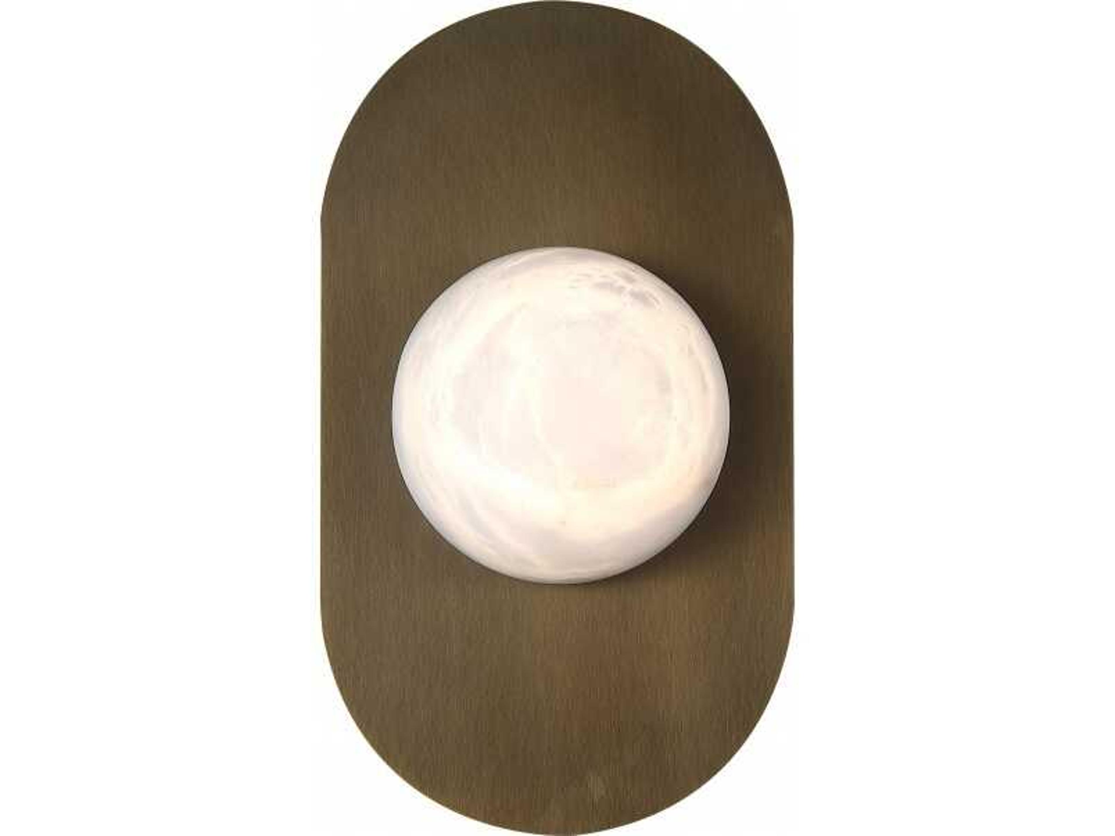 Avenue Lighting Sedona 1-Light Aged Brass Wall Sconce