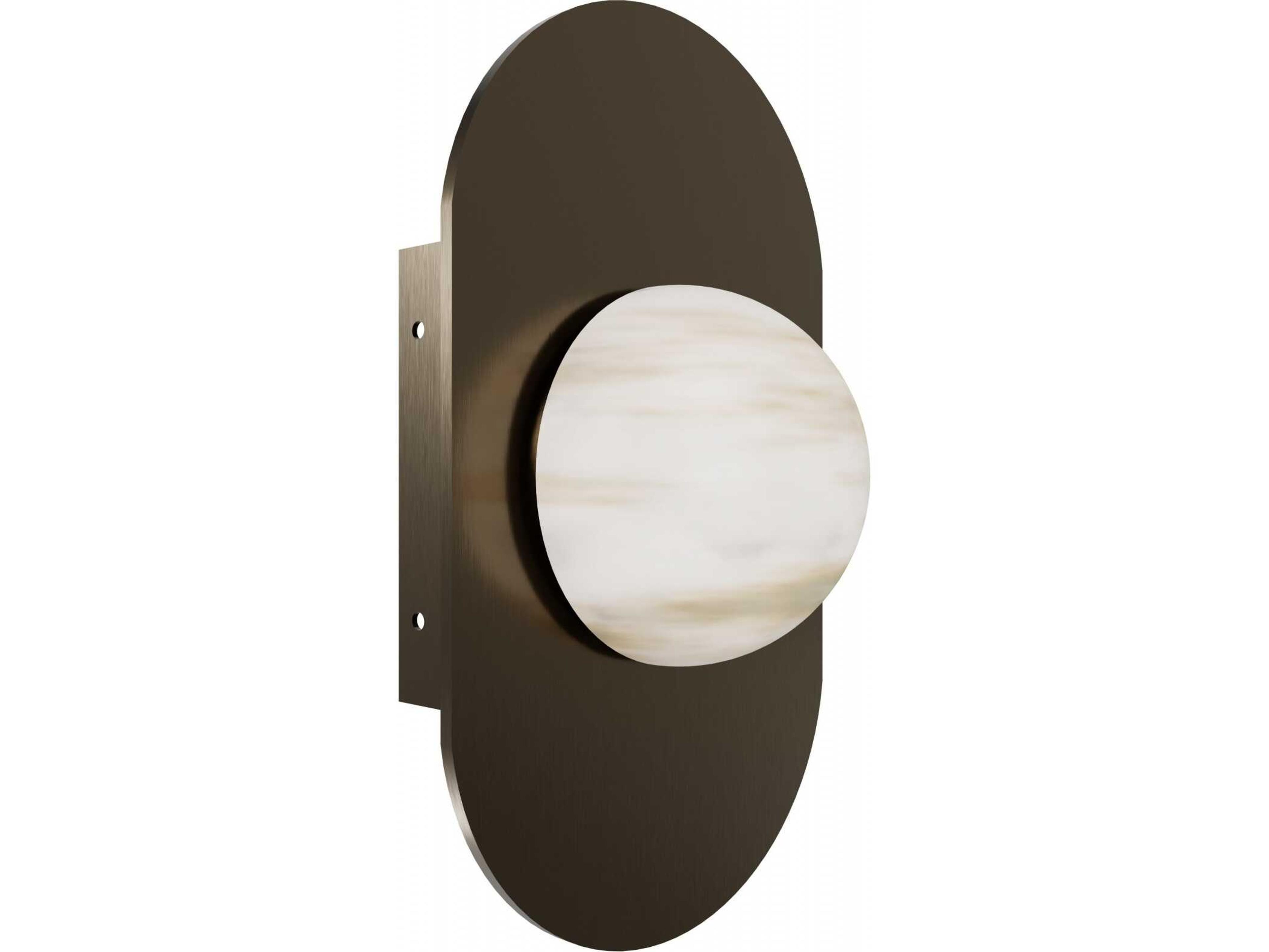 Avenue Lighting Sedona 1-Light Aged Brass Wall Sconce