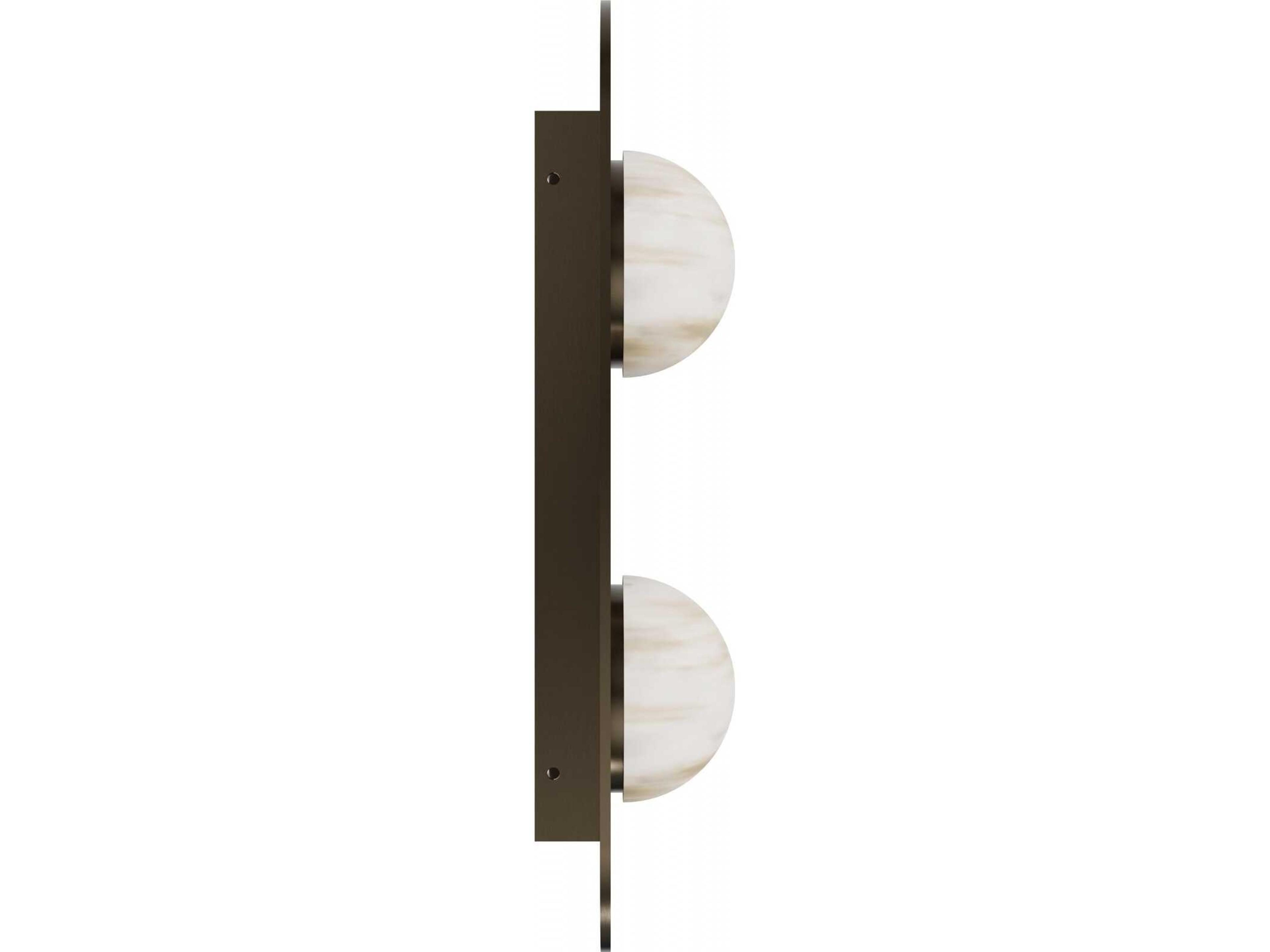 Avenue Lighting Sedona 2-Light Aged Brass Wall Sconce