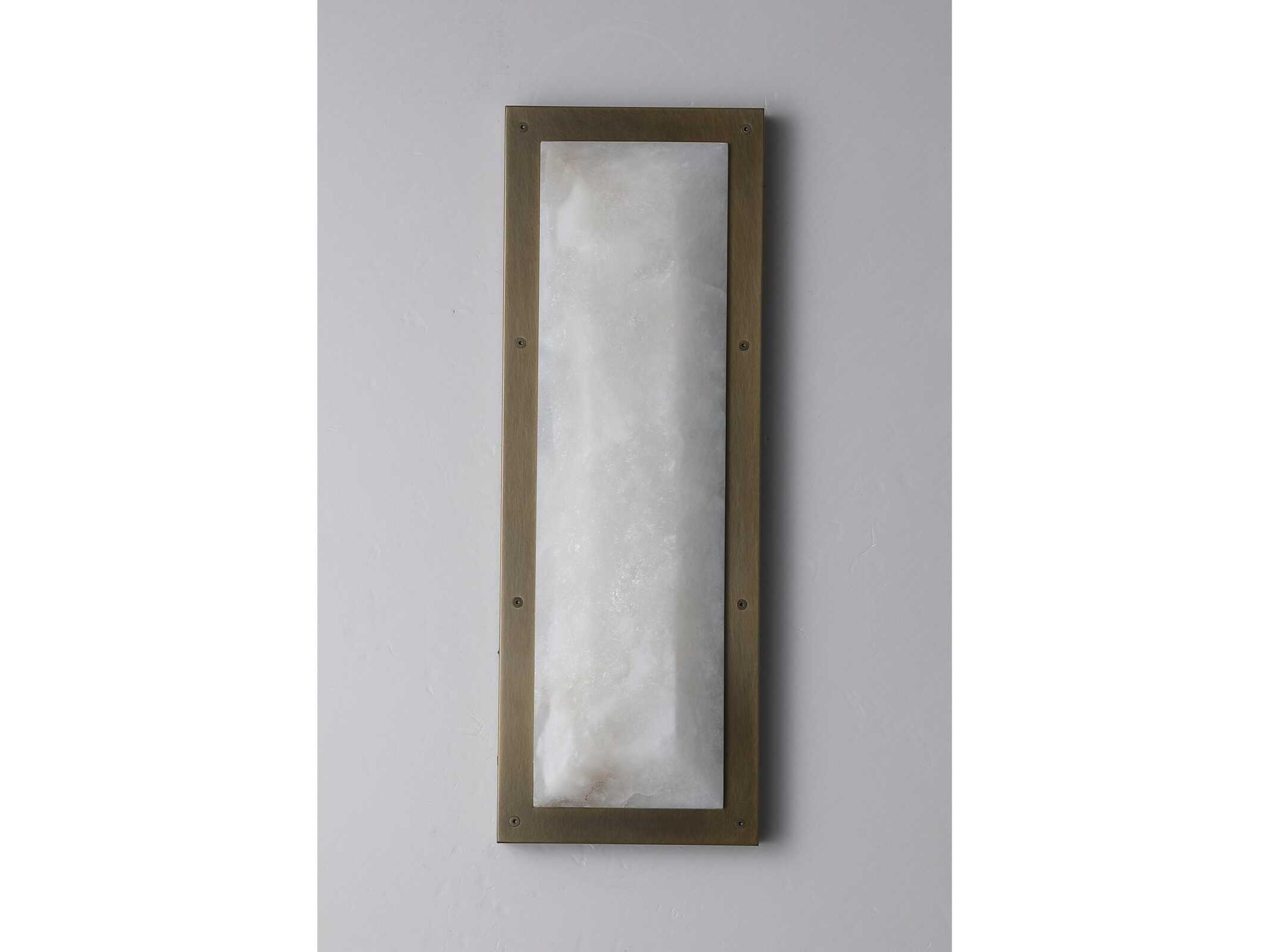 Avenue Lighting Sedona 1-Light Aged Brass Wall Sconce