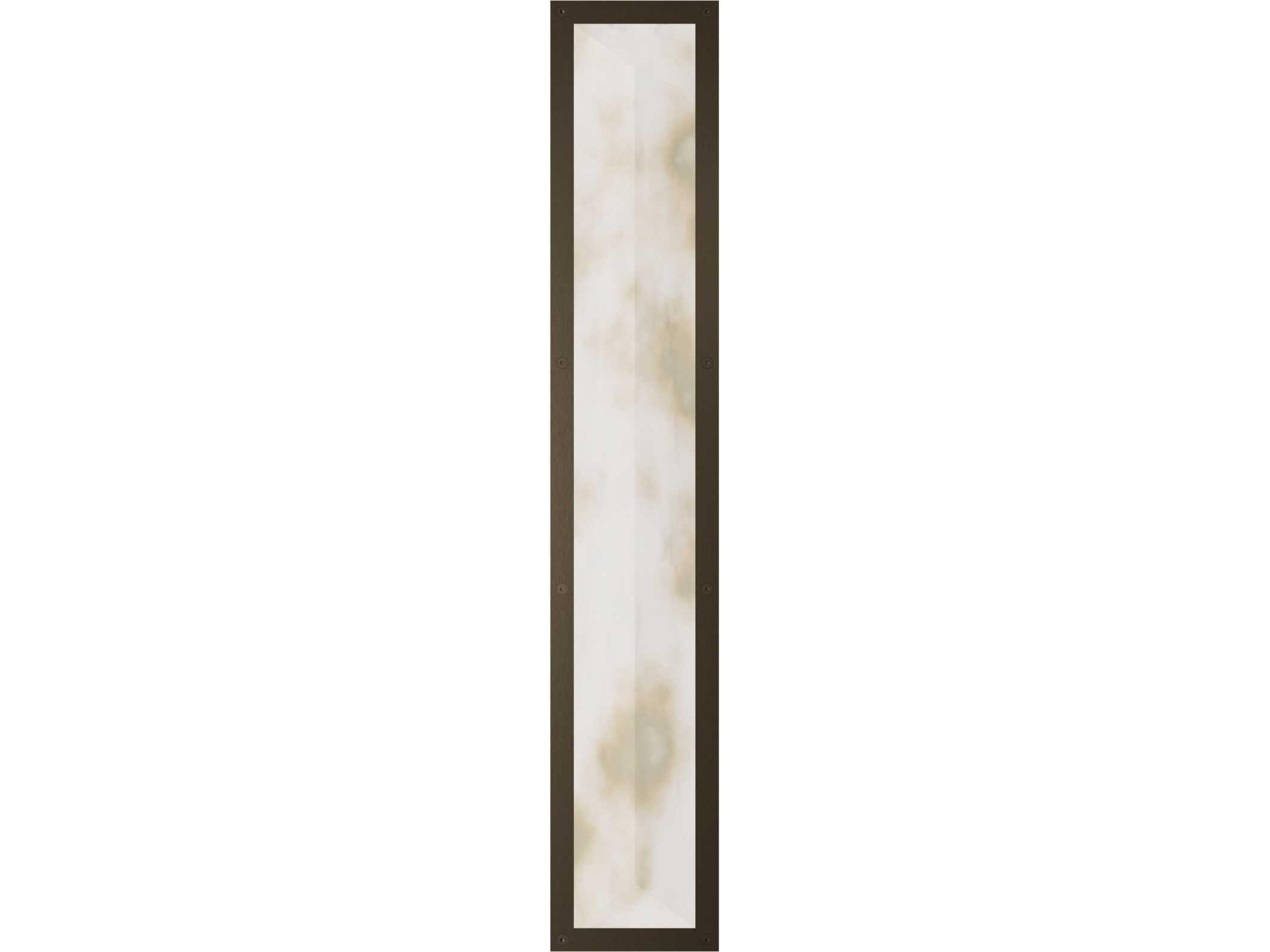 Sedona Wall Sconce in Alabaster and Aged Brass