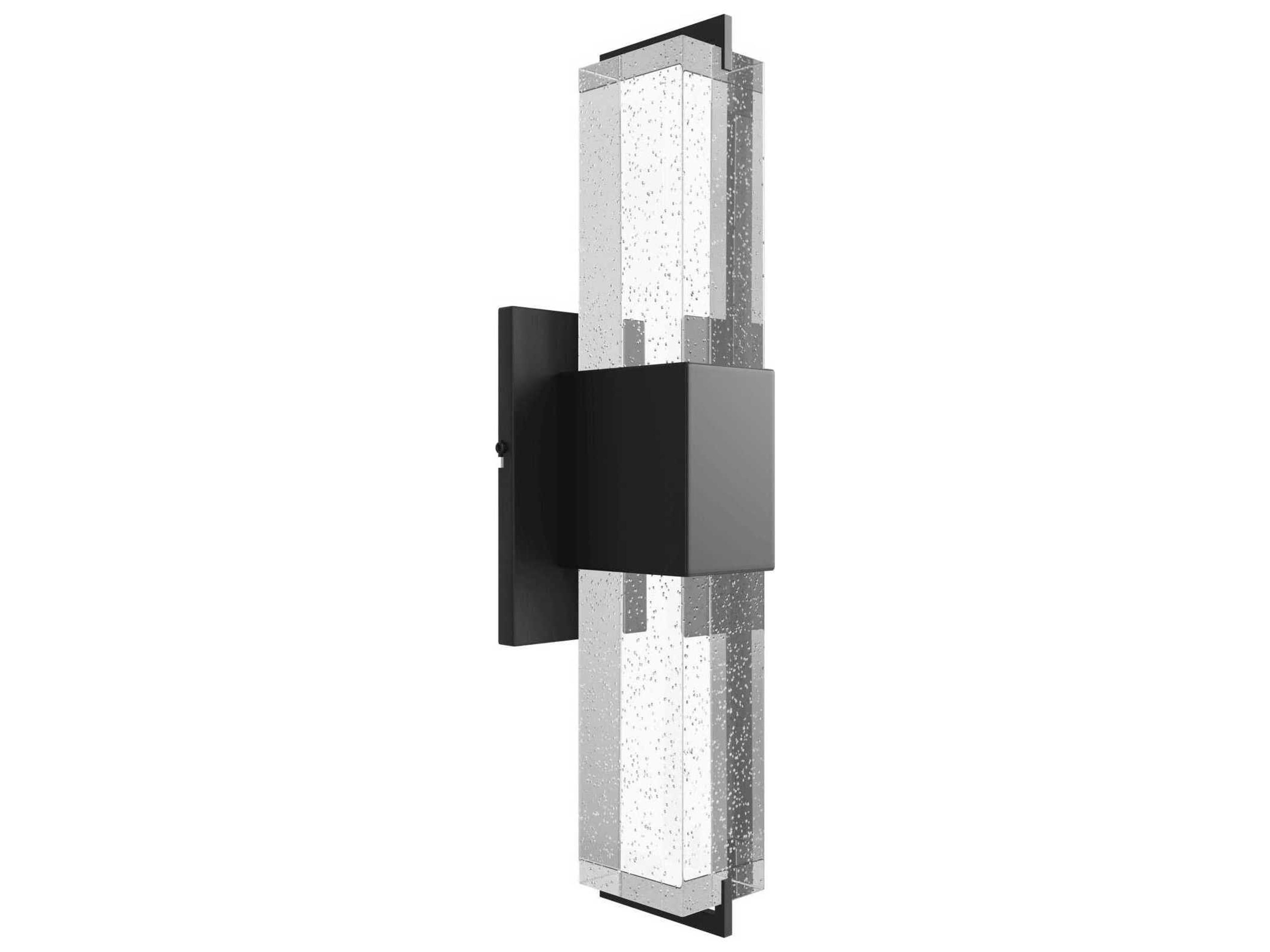 Avenue Lighting The Original Glacier Black Wall Sconce