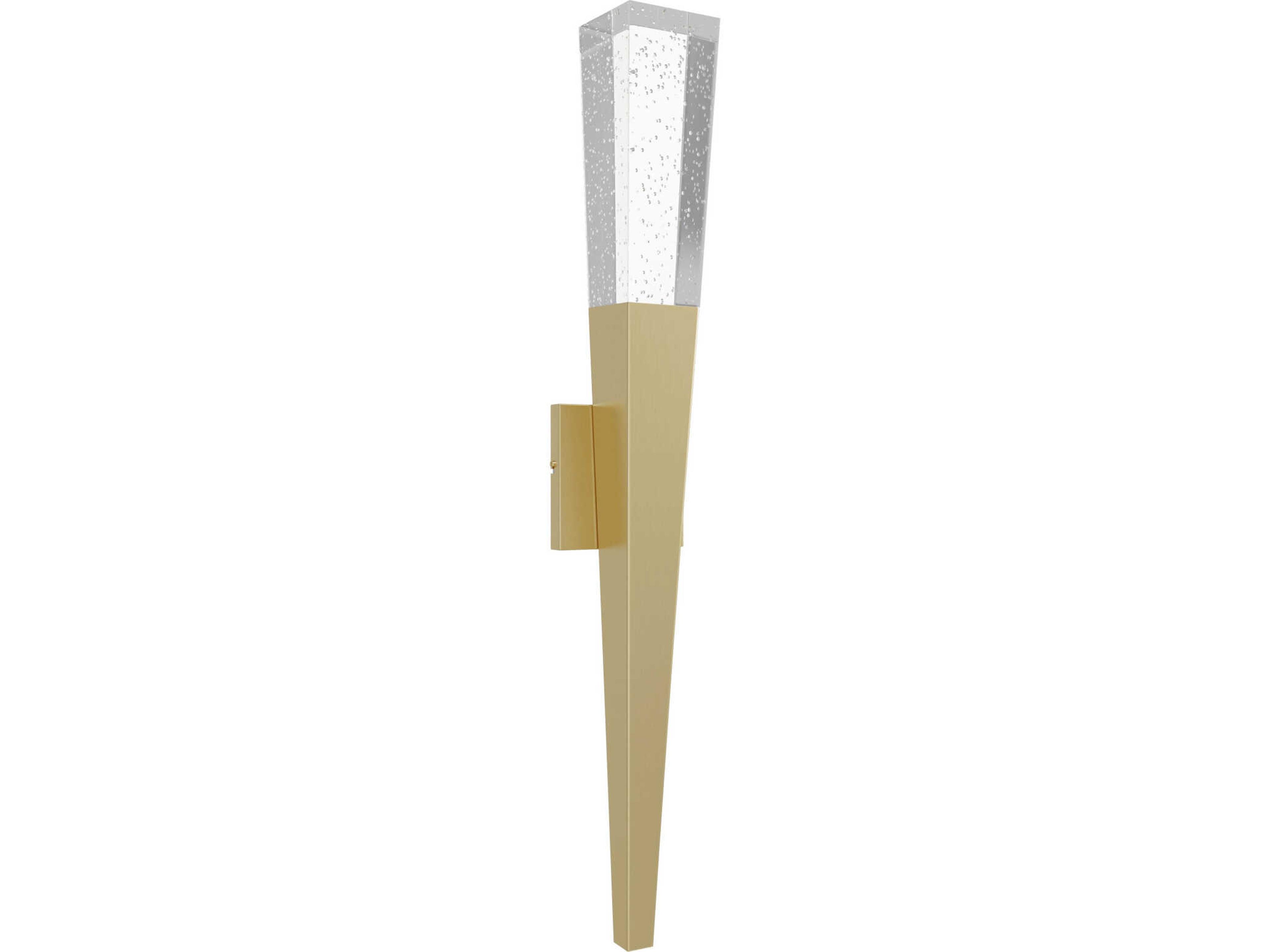 The Original Glacier Wall Sconce in Brushed Brass