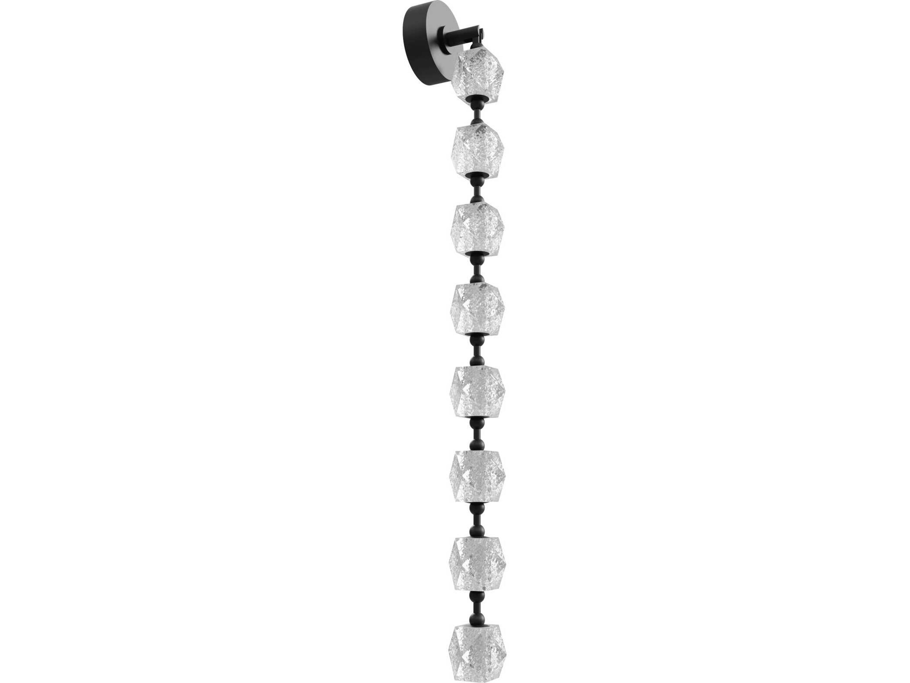 Avenue Lighting Beluga 8-Light Black Wall Sconce